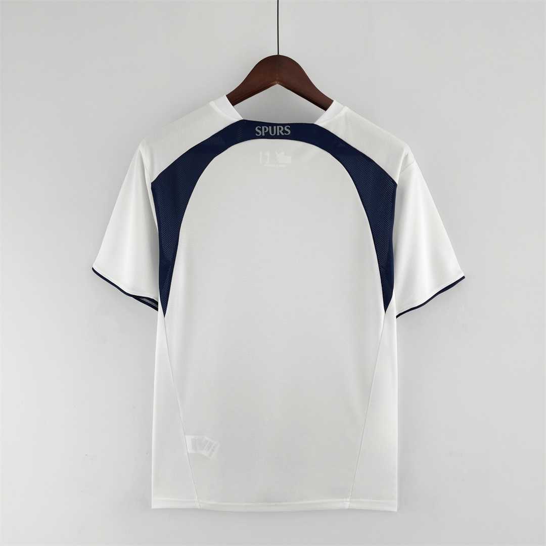 Tottenham Hotspur Retro Football Jersey Home Custom Shirt 2006/07