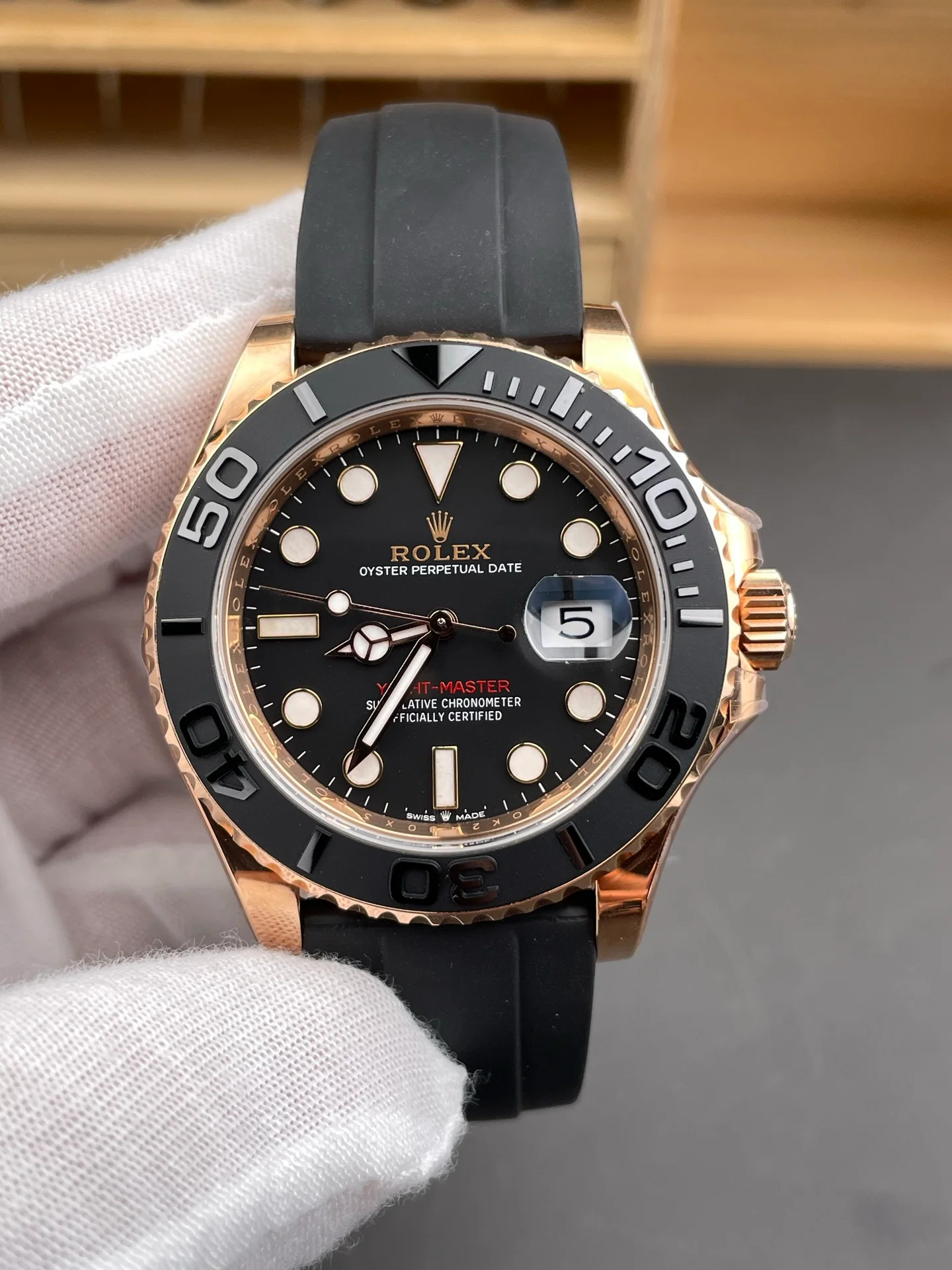 Rose Gold Yacht-Master