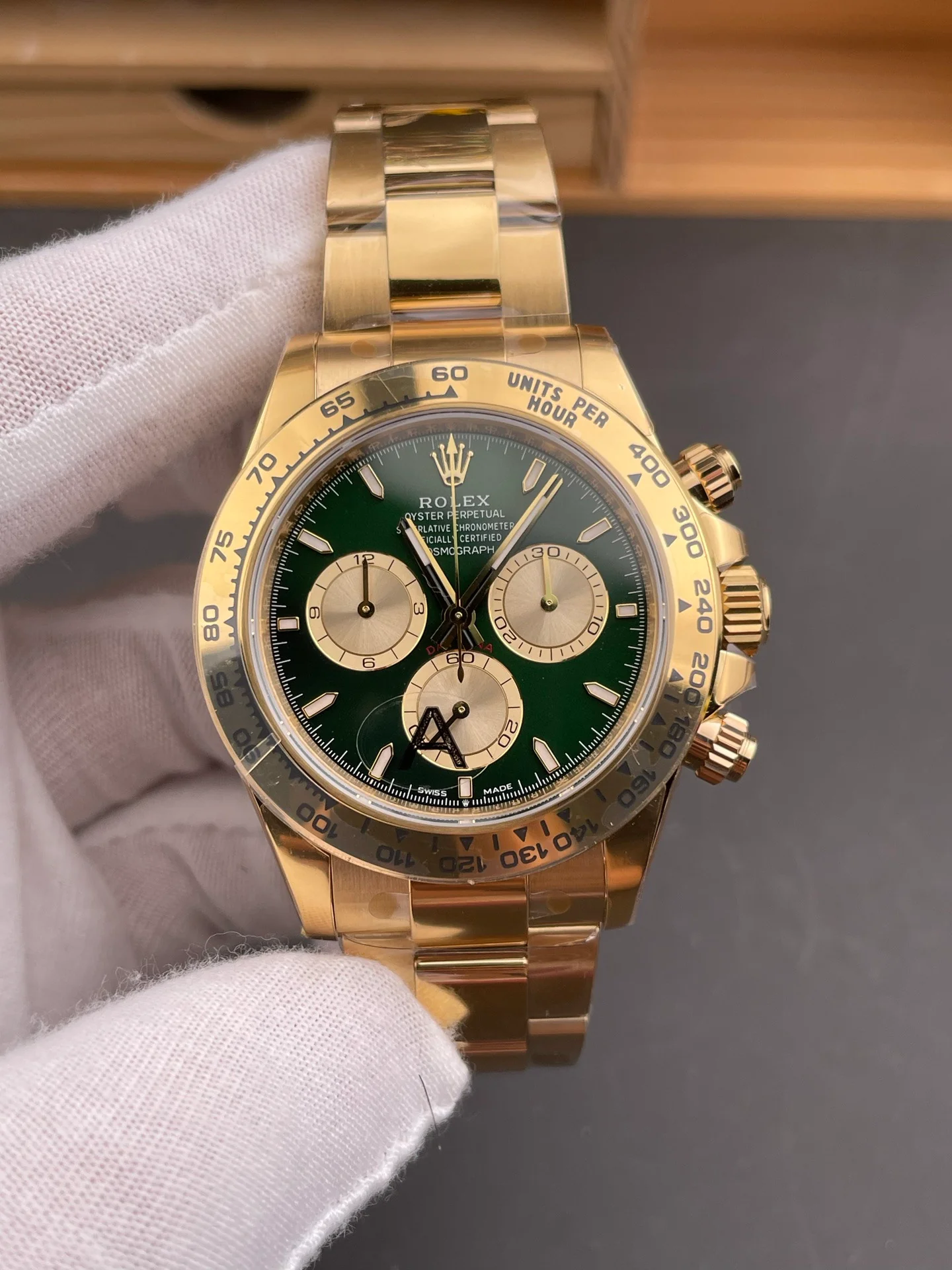 New Daytona Green Gold