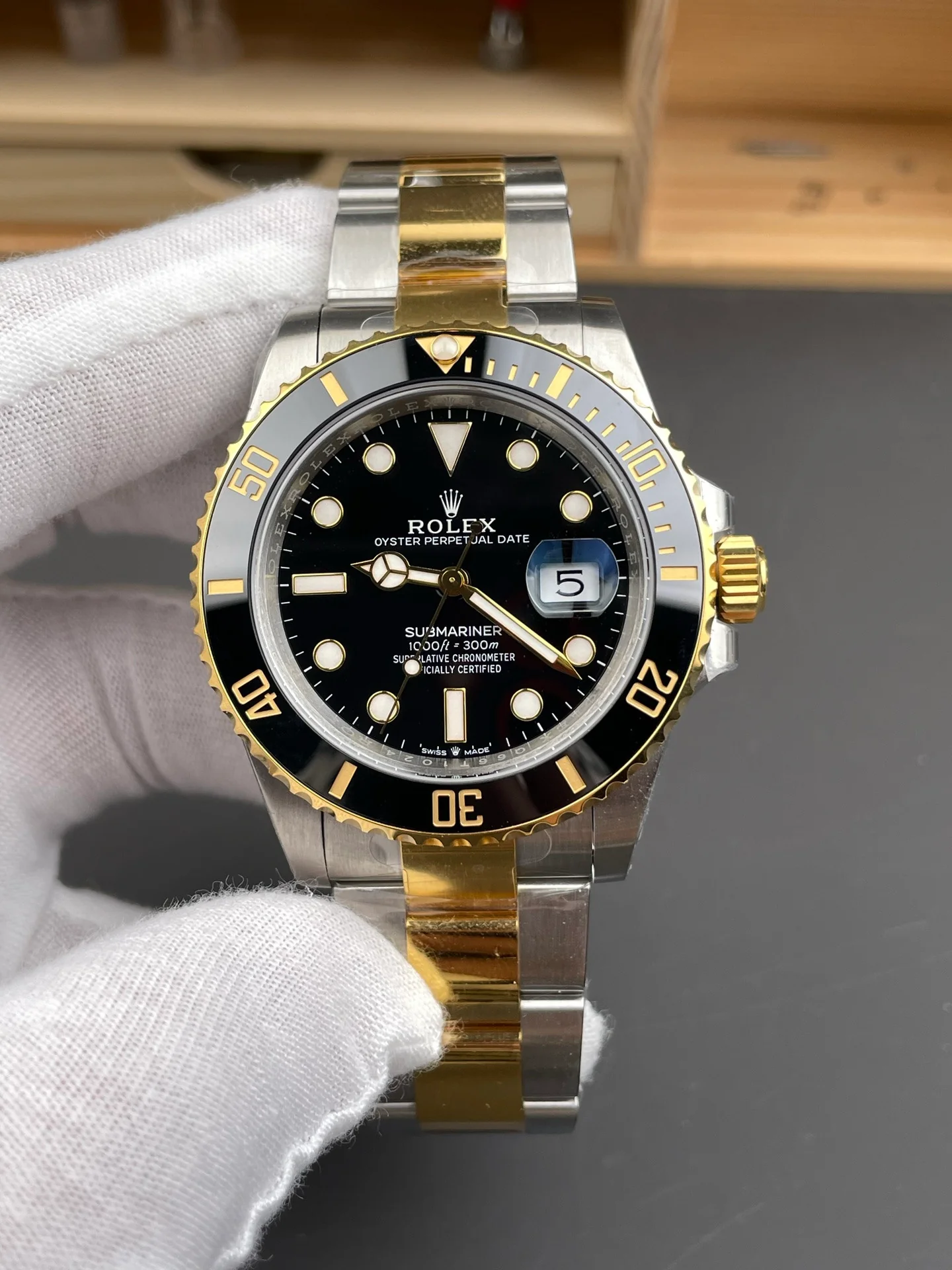 3rd Gen Two-Tone Black Submariner