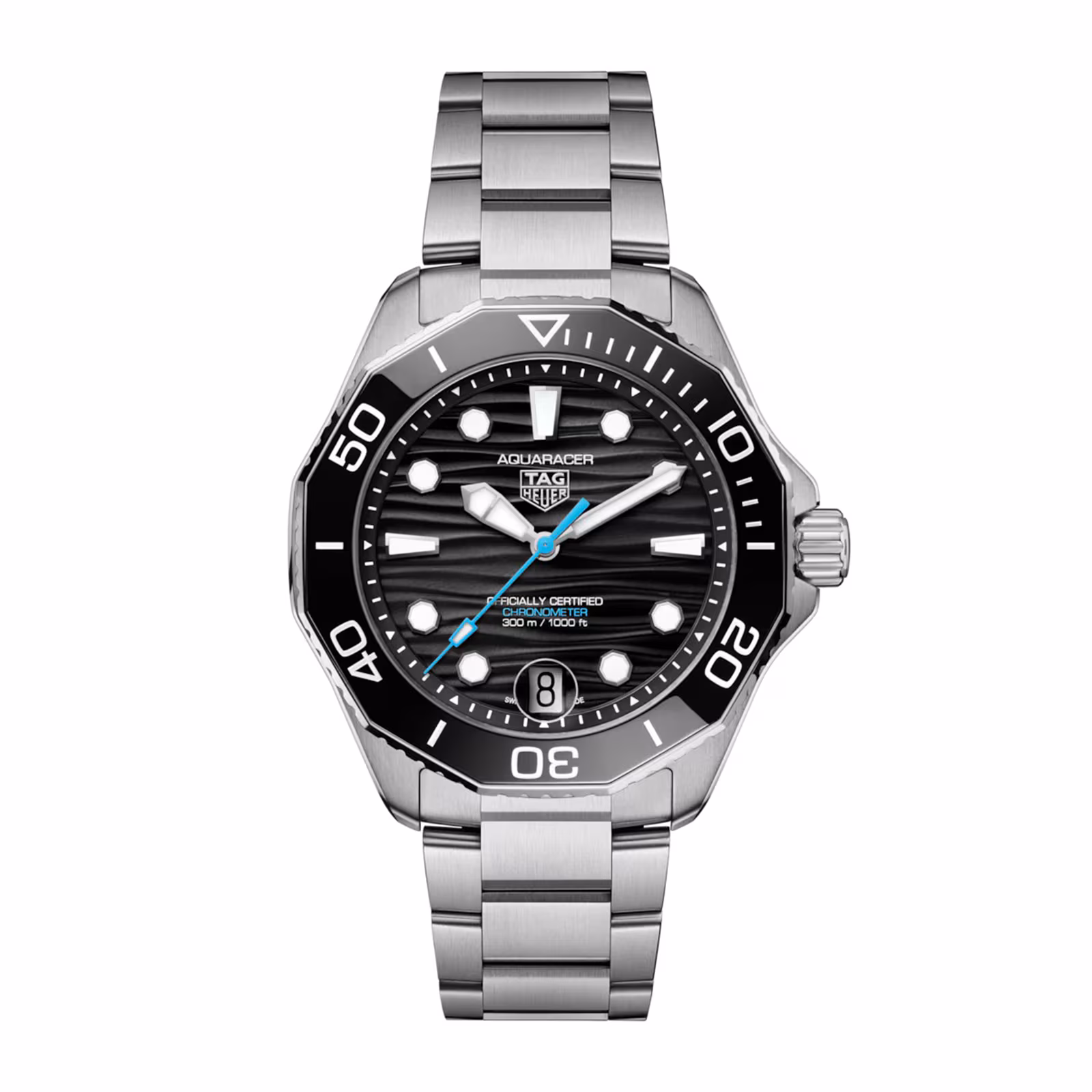 [2026 Mirror Grade]TAG Heuer Aquaracer Professional 300 Date 42mm Mens Watch Black WBP5110.BA0013