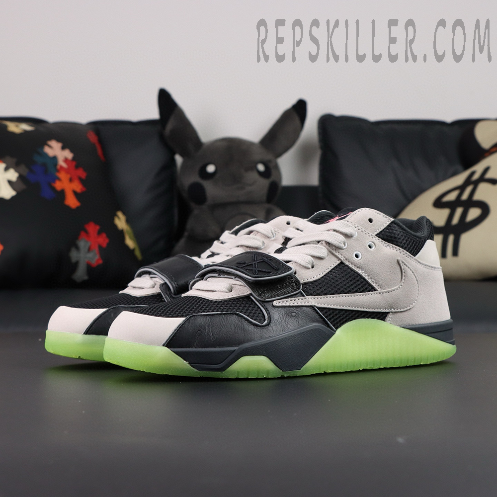 Chase B X Travis Scott X Jordan Jumpman Jack TR 'Black Night Silver'