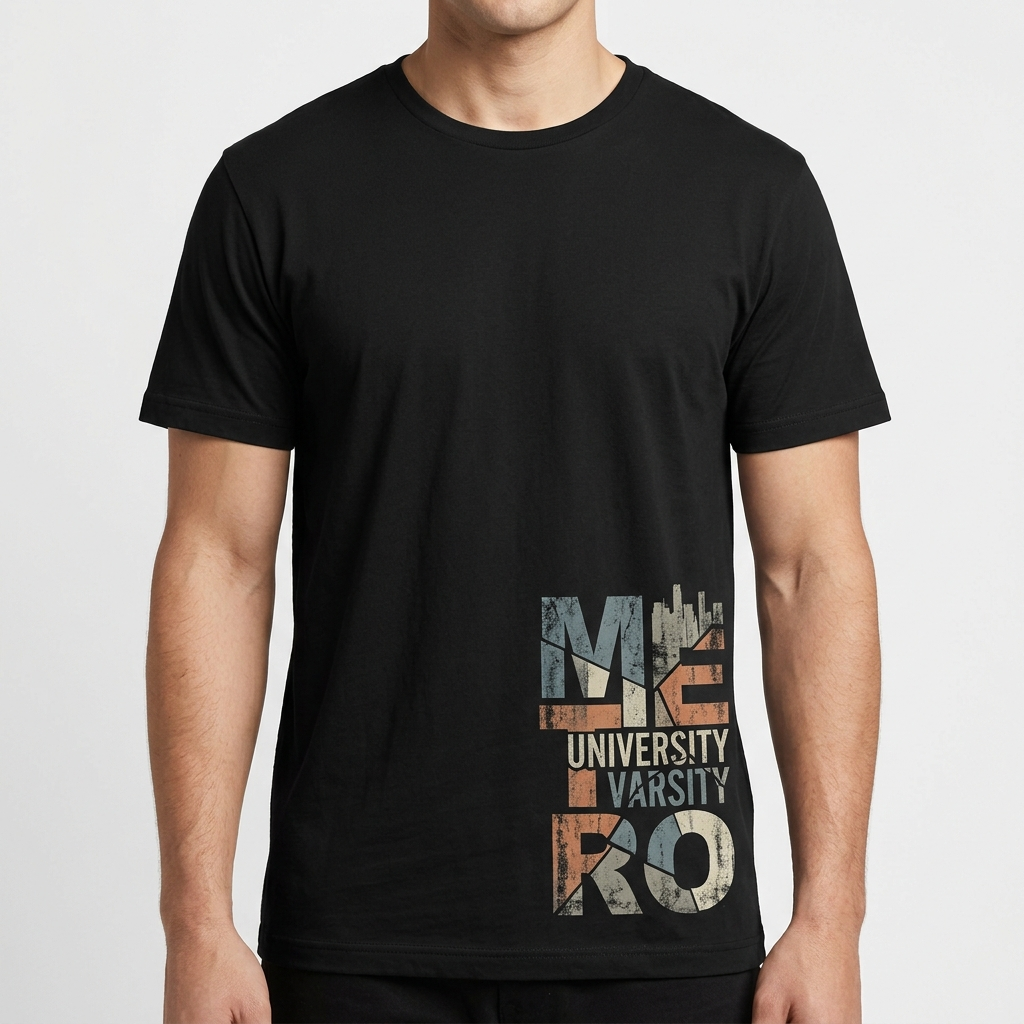 City Varsity Tee, Vintage Athletic Graphic T-Shirt, Unisex Streetwear Shirt CityTee3