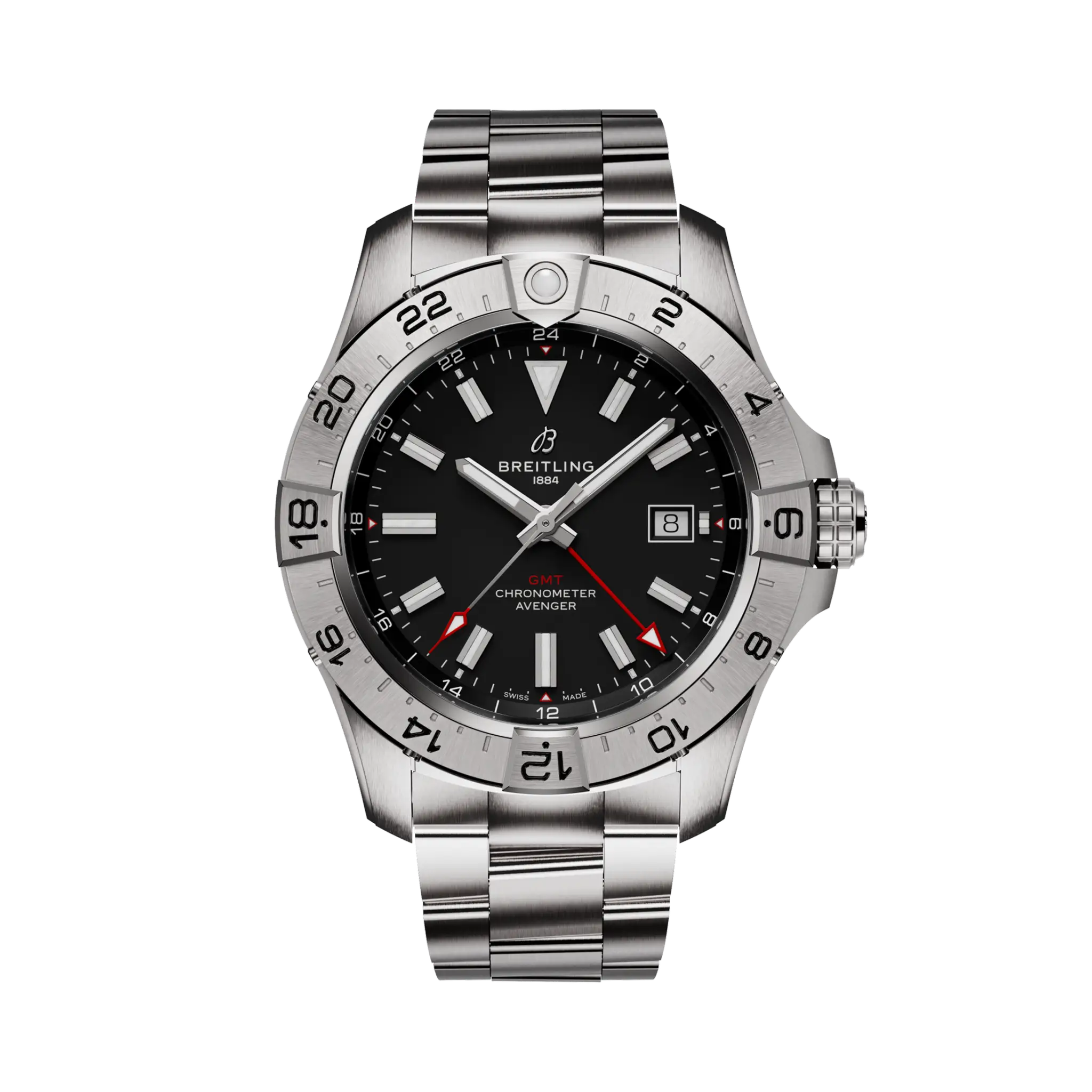 [2026 Mirror Grade]Breitling Avenger Automatic GMT 44mm  A32320101B1A1