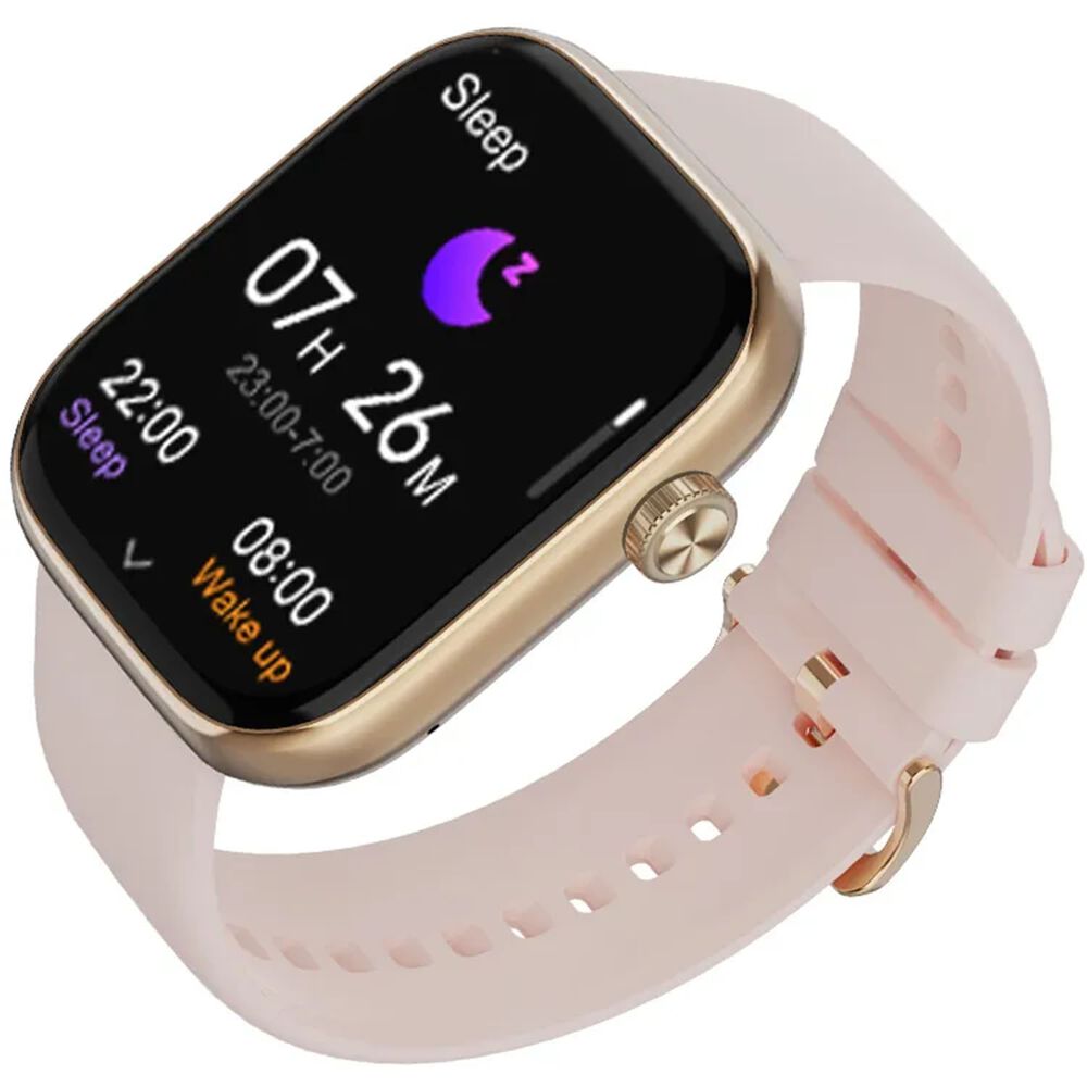 IMIKI Smartwatch sportowy Imiki ST2, funkcja rozmów, złoty