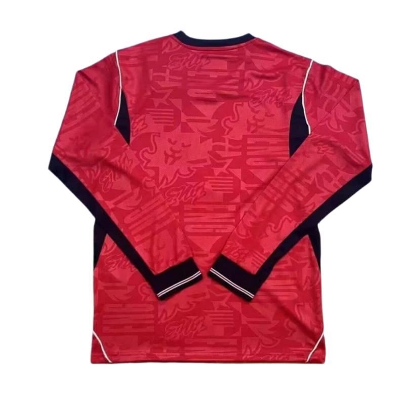 England World Cup 2026 Away Long Sleeve Jersey Fan Version