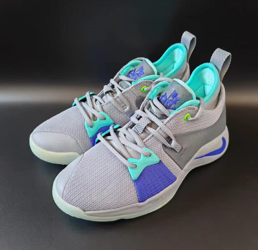 Nike PG 2  Pure Platinum Neo Turquoise