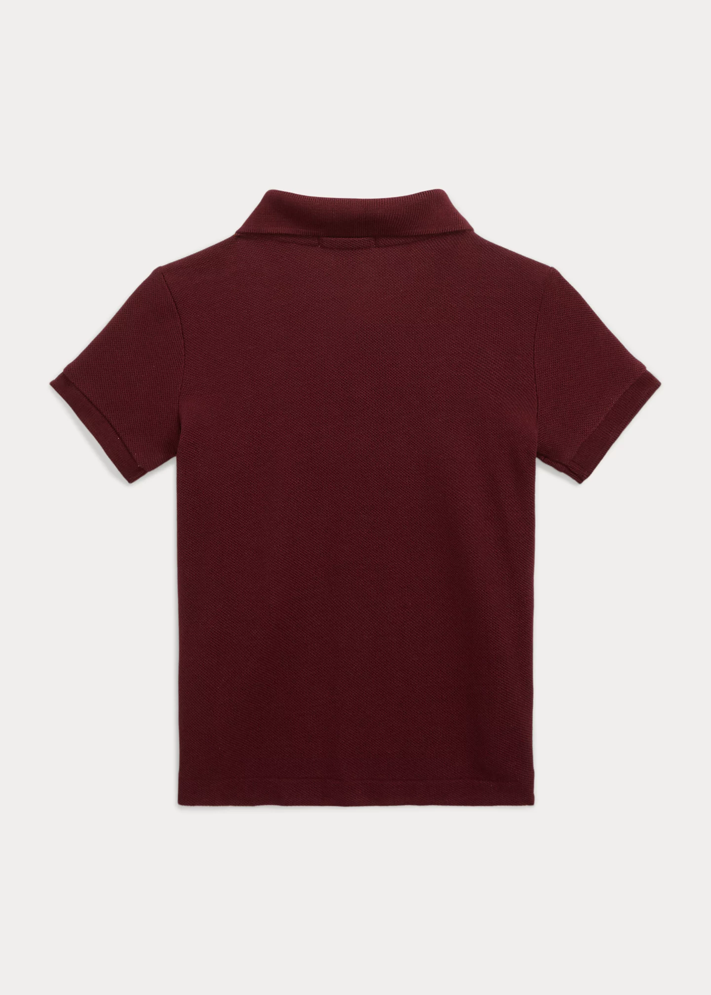 Cotton Mesh Polo Shirt