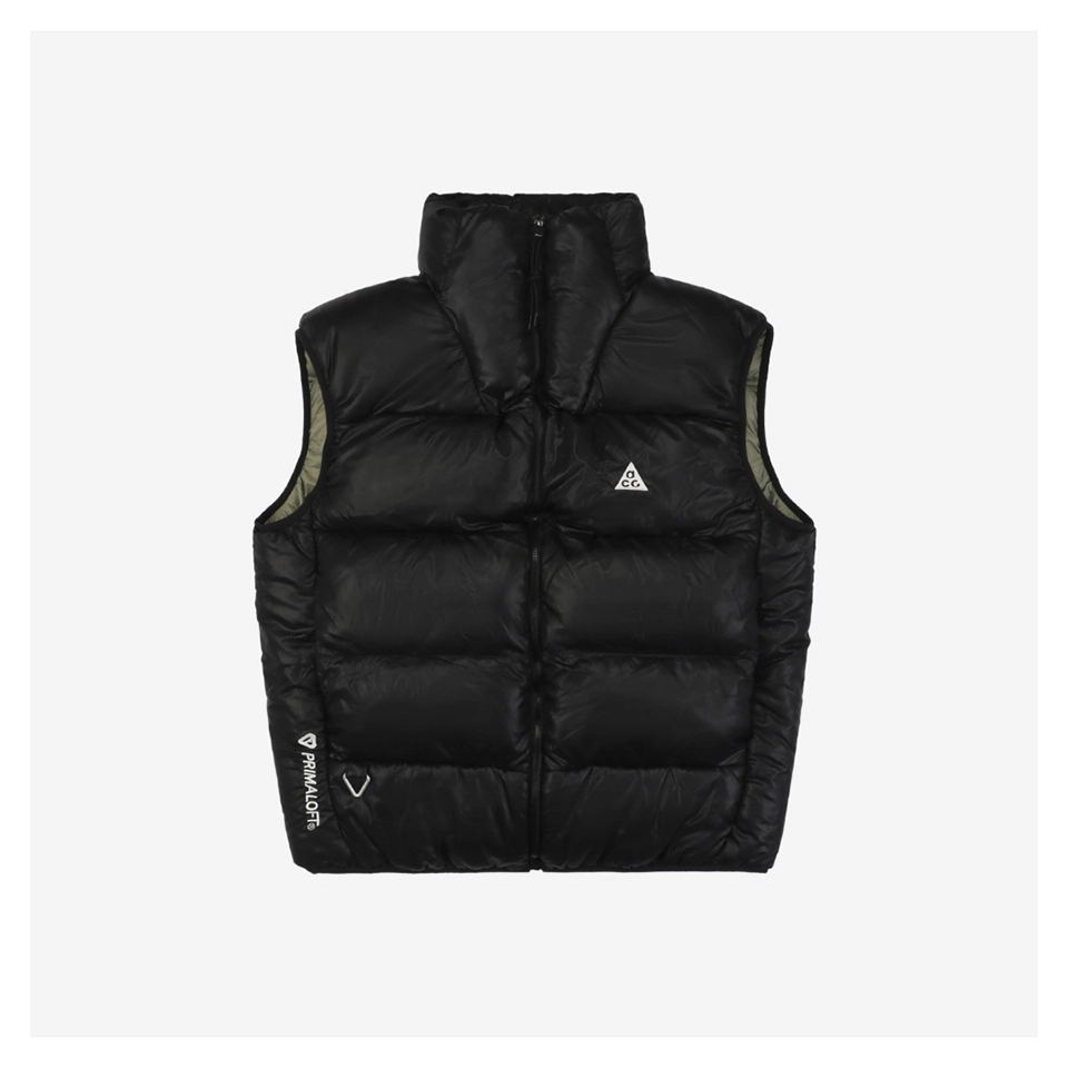 Nike ACG Primaloft Puffer Vest (Black/Green)