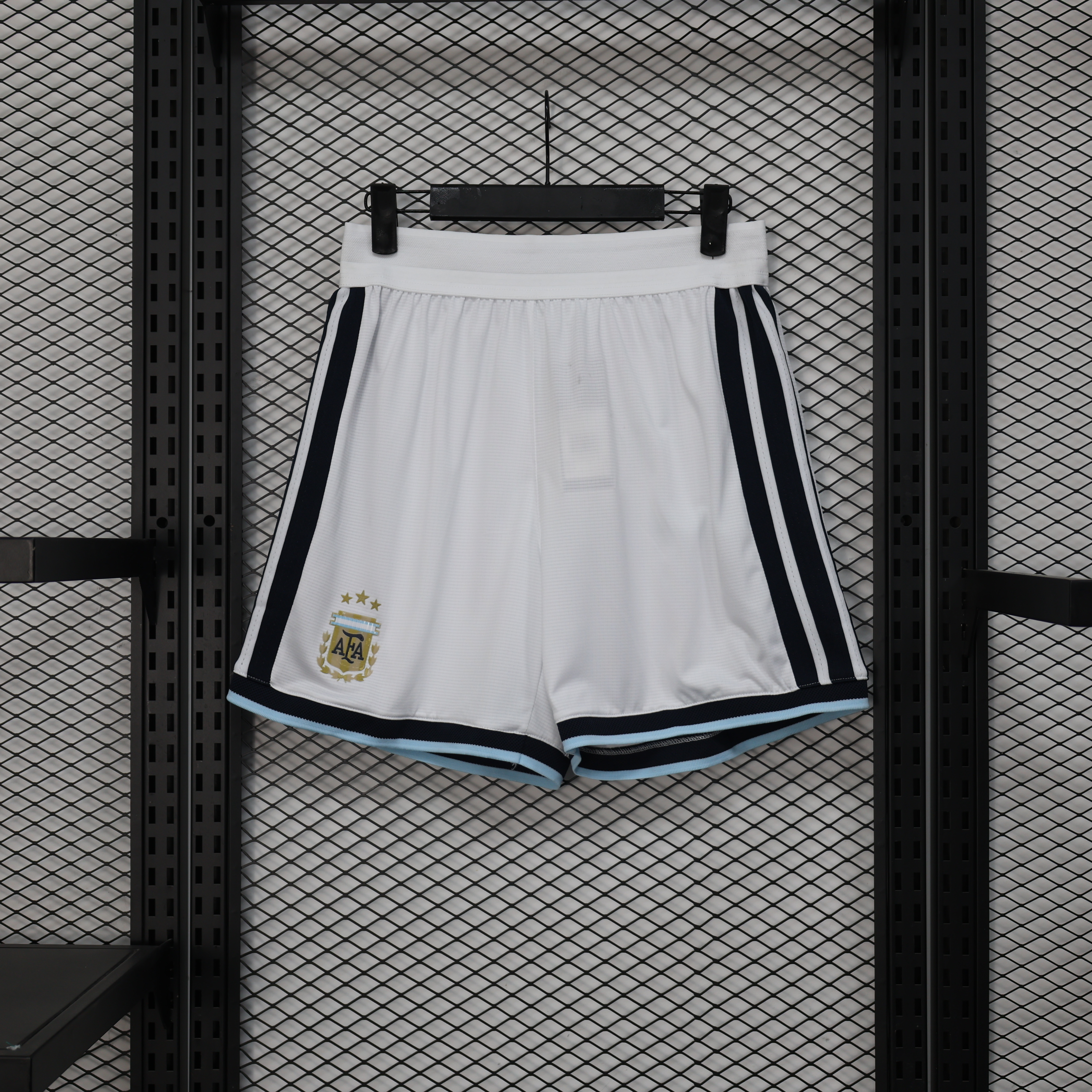 Argentina Authentic Soccer Jersey White Shorts World Cup 2026
