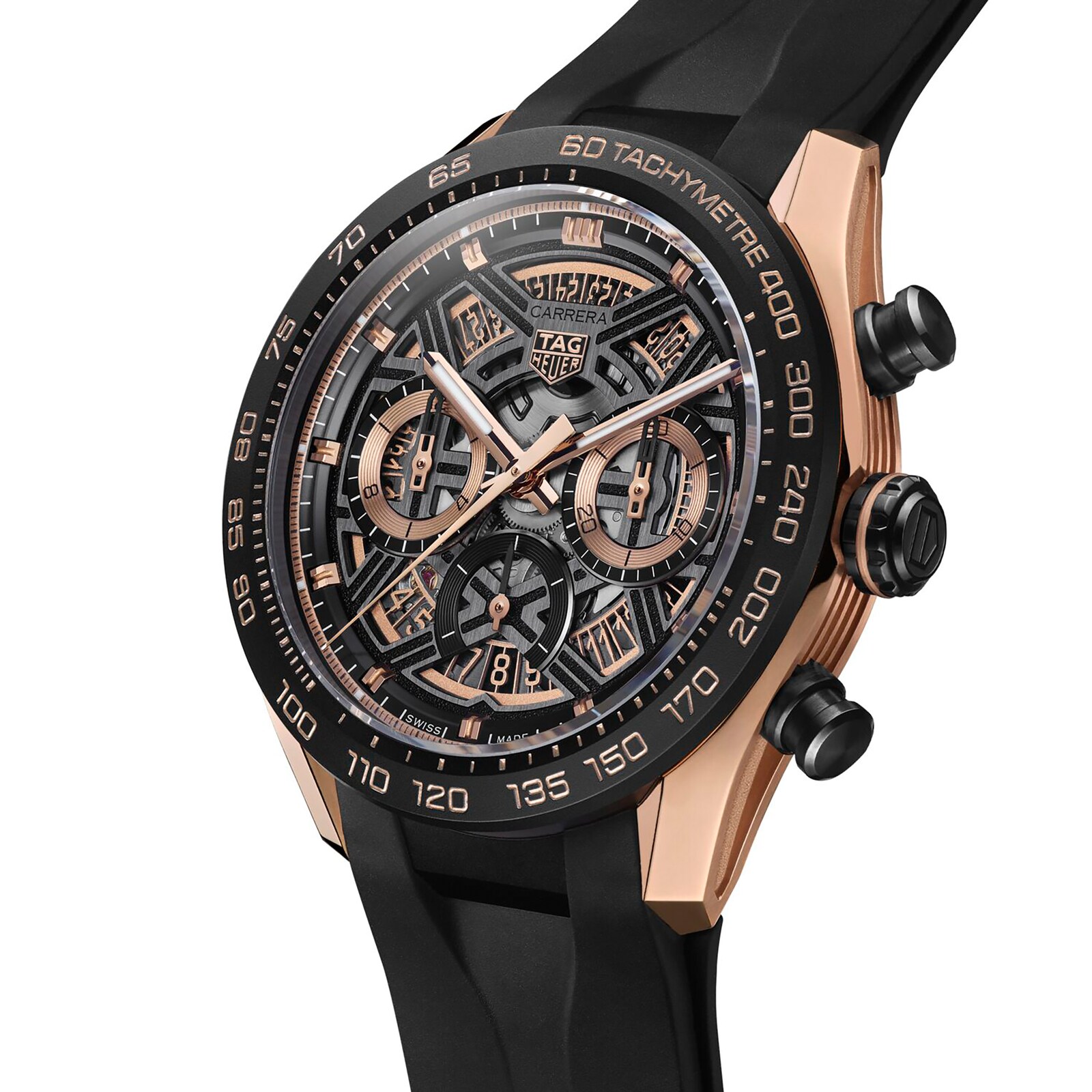 [2026 Mirror Grade]TAG Heuer Carrera Chronograph Extreme Sport 44mm Mens Watch Gold CBU2050.FT6273