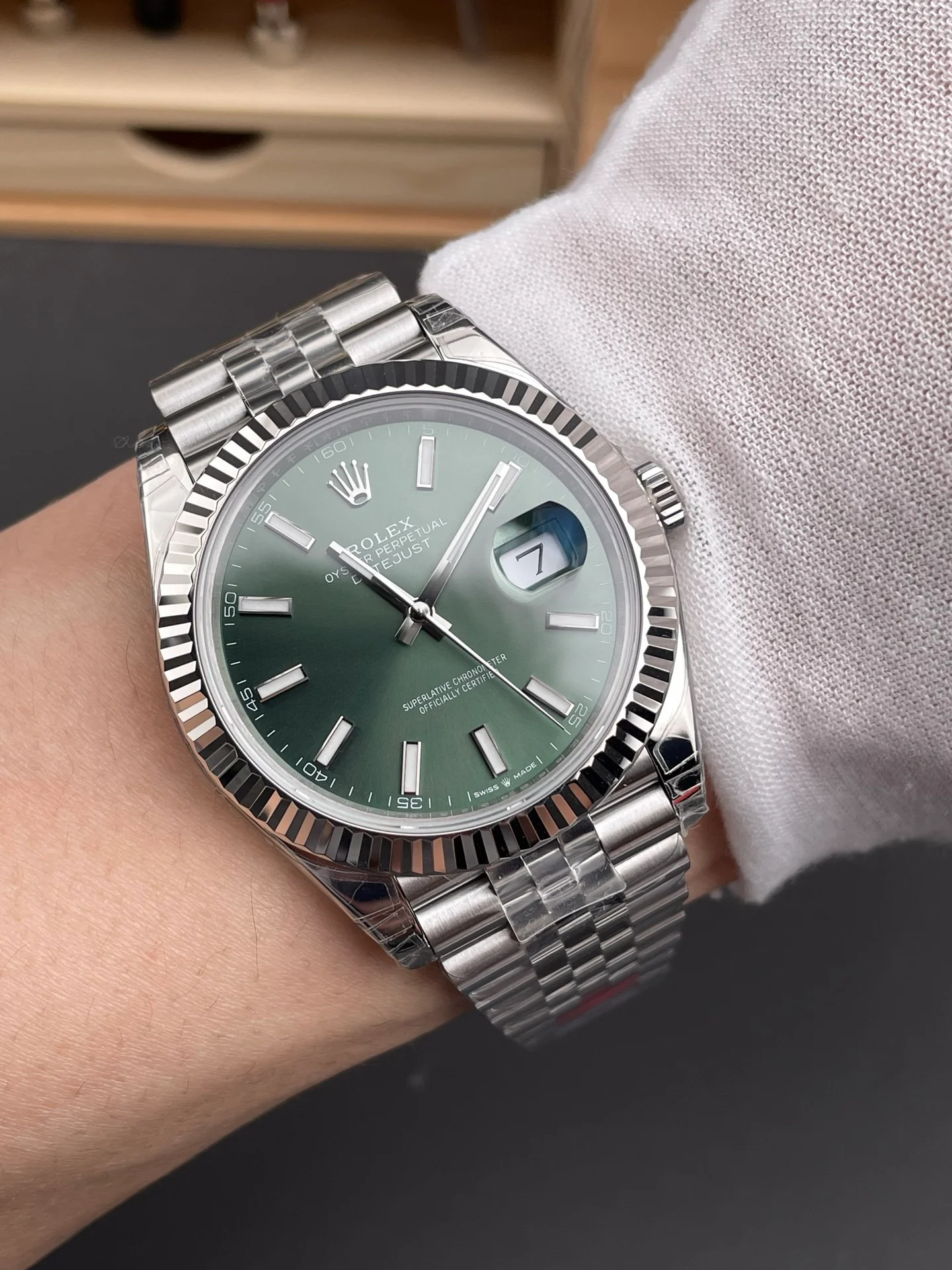 Datejust Mint Green Dial