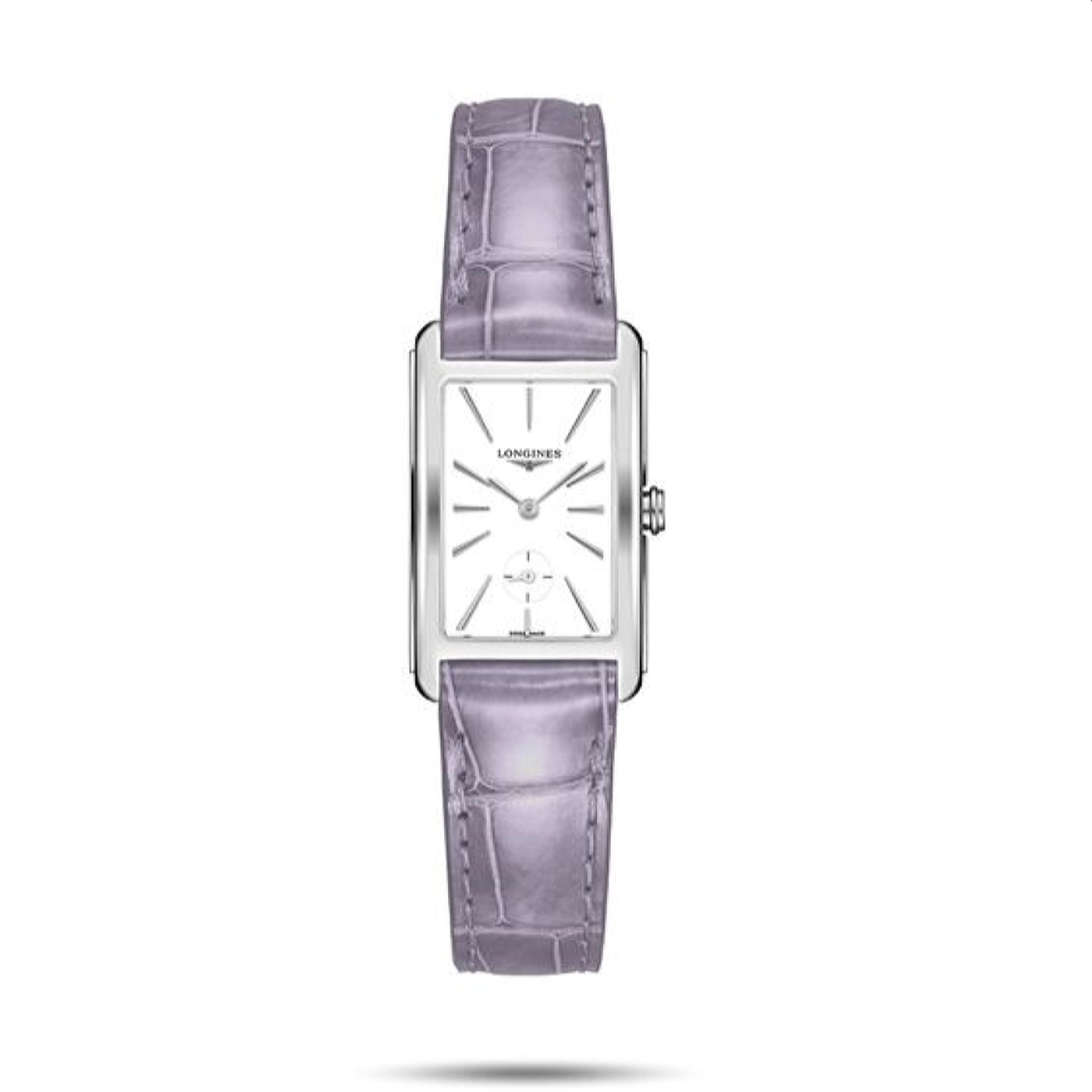[2026 Mirror Grade]Longines Women's L5.512.4.11.0 Dolcevita Purple Leather Watch