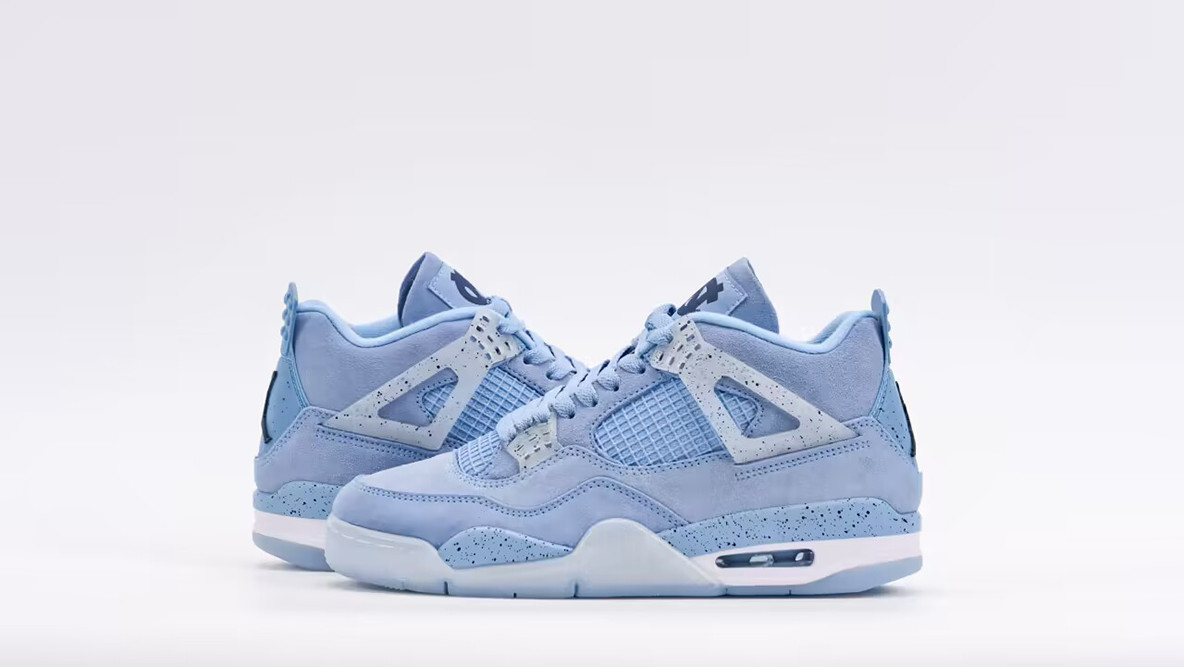 Jordan 4 Retro 'UNC Football' PE