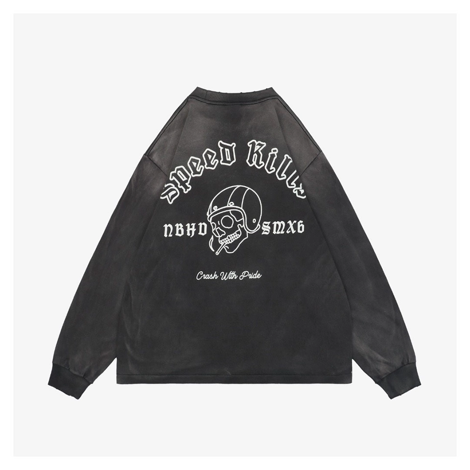 Saint Michael Skull Helmet Graphic Shirt