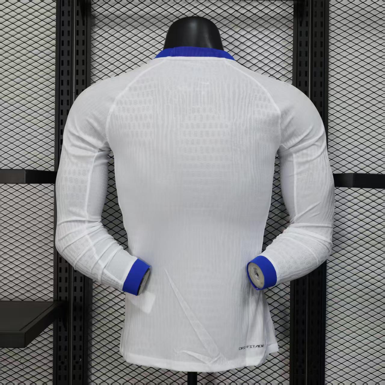 England Authentic Soccer Jersey Home Long Sleeve Shirt 2025