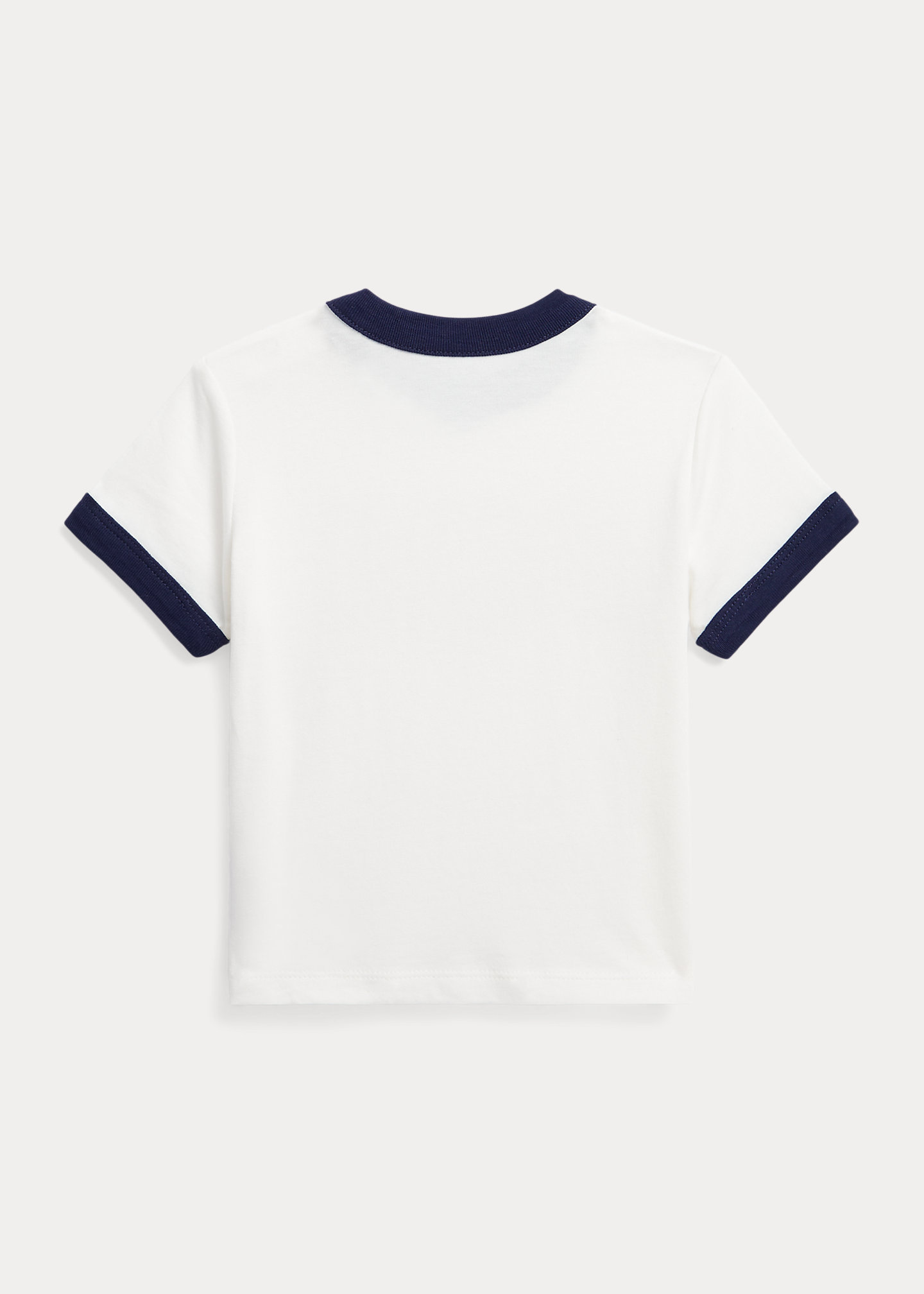 Triple-Pony Logo Cotton Tee