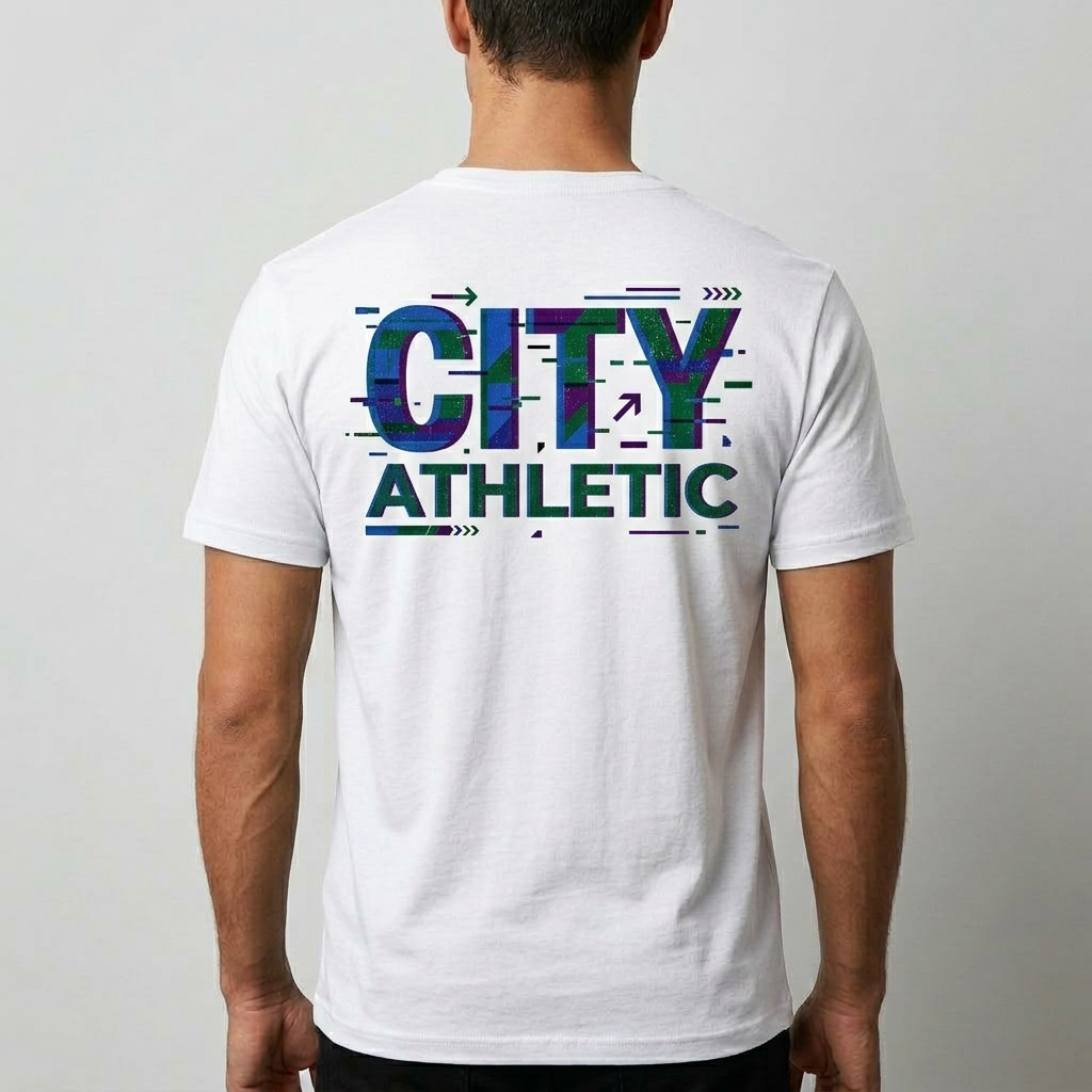 City Varsity Tee, Vintage Athletic Graphic T-Shirt, Unisex Streetwear Shirt CityTee3