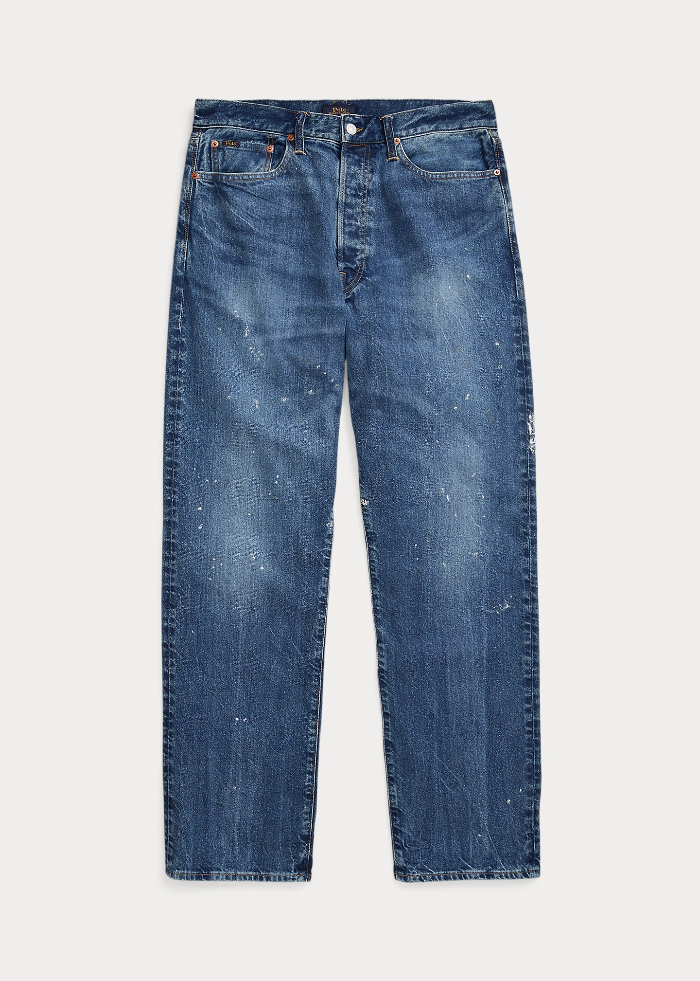 Vintage Classic Fit Distressed Jean
