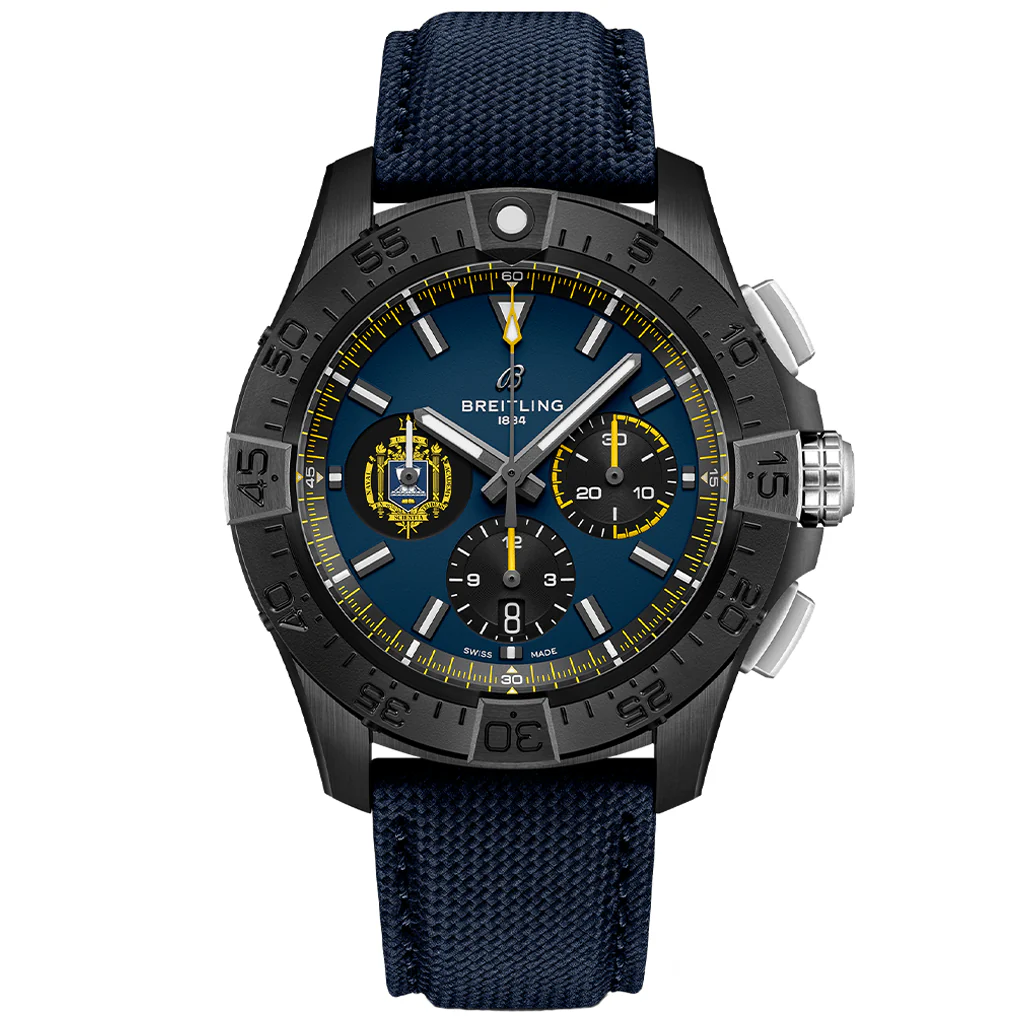 [2026 Mirror Grade]Avenger B01 Chronograph 44 Night Mission US Naval Academy SB01474A1C1X1