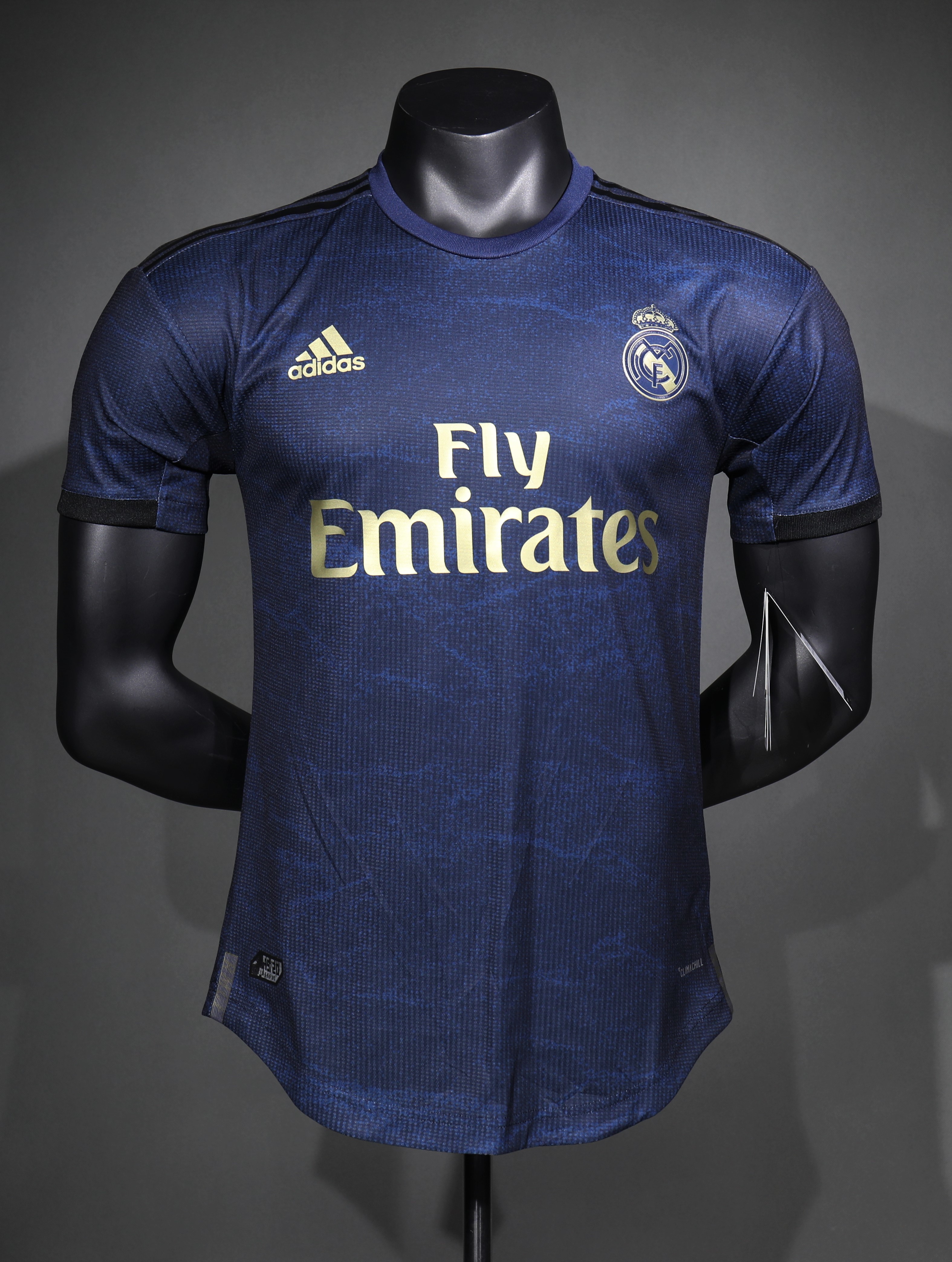Real Madrid Authentic Retro Jersey Away Soccer Shirt 2019/20