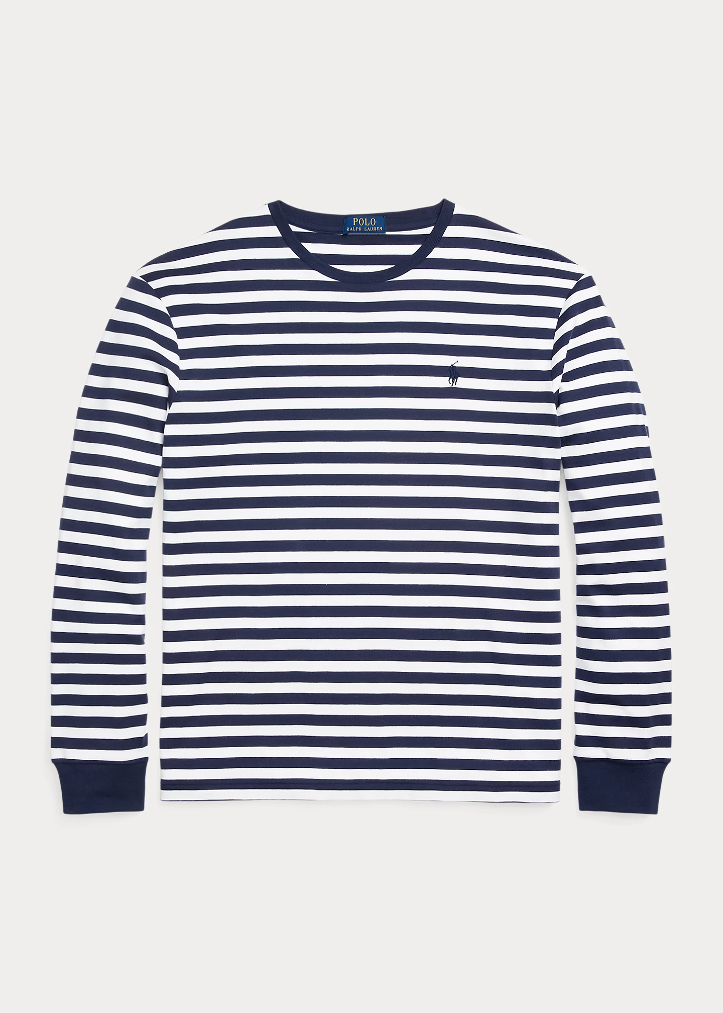 Classic Fit Striped Soft Cotton T-Shirt