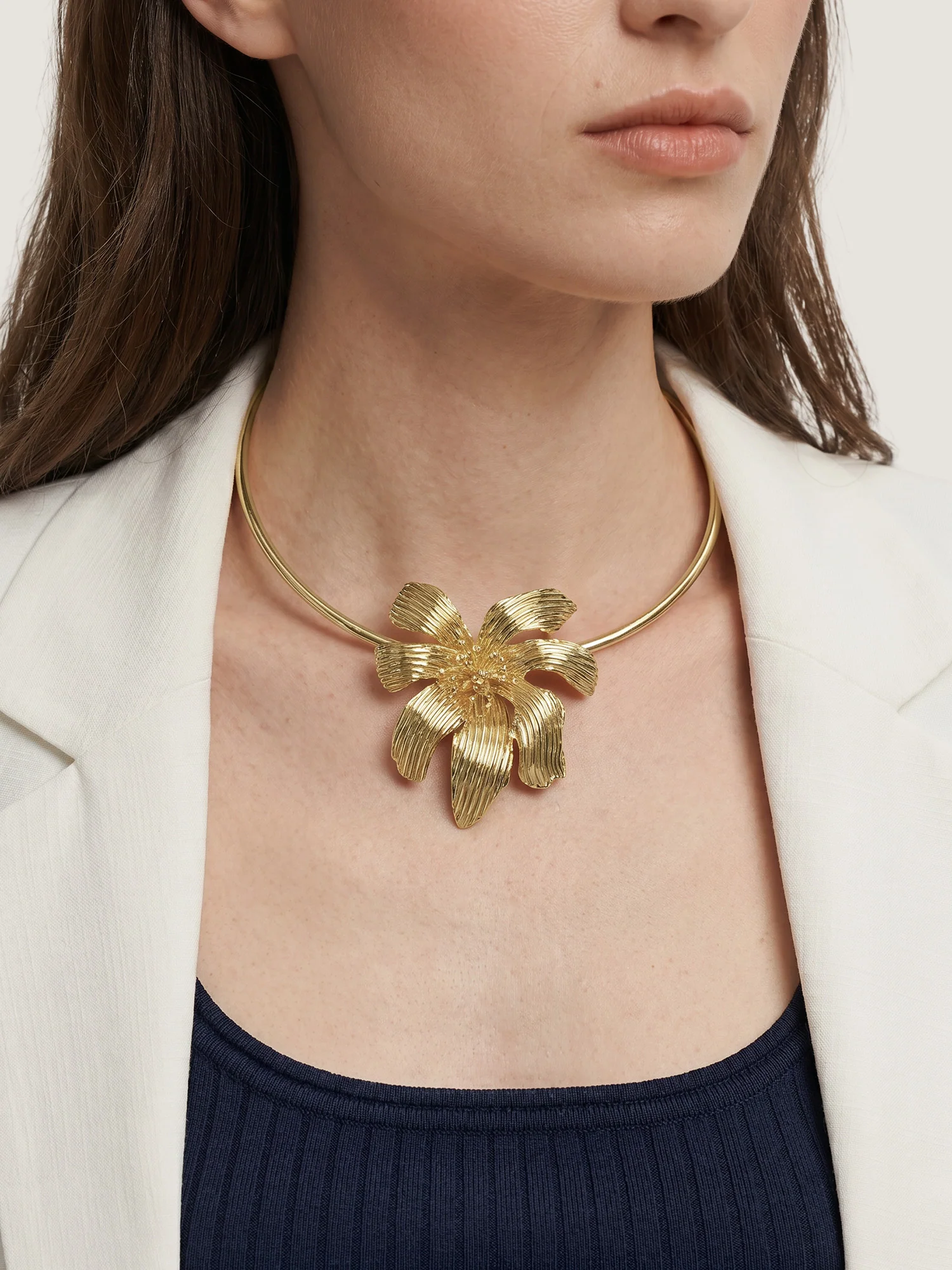 Flower Collar Necklace