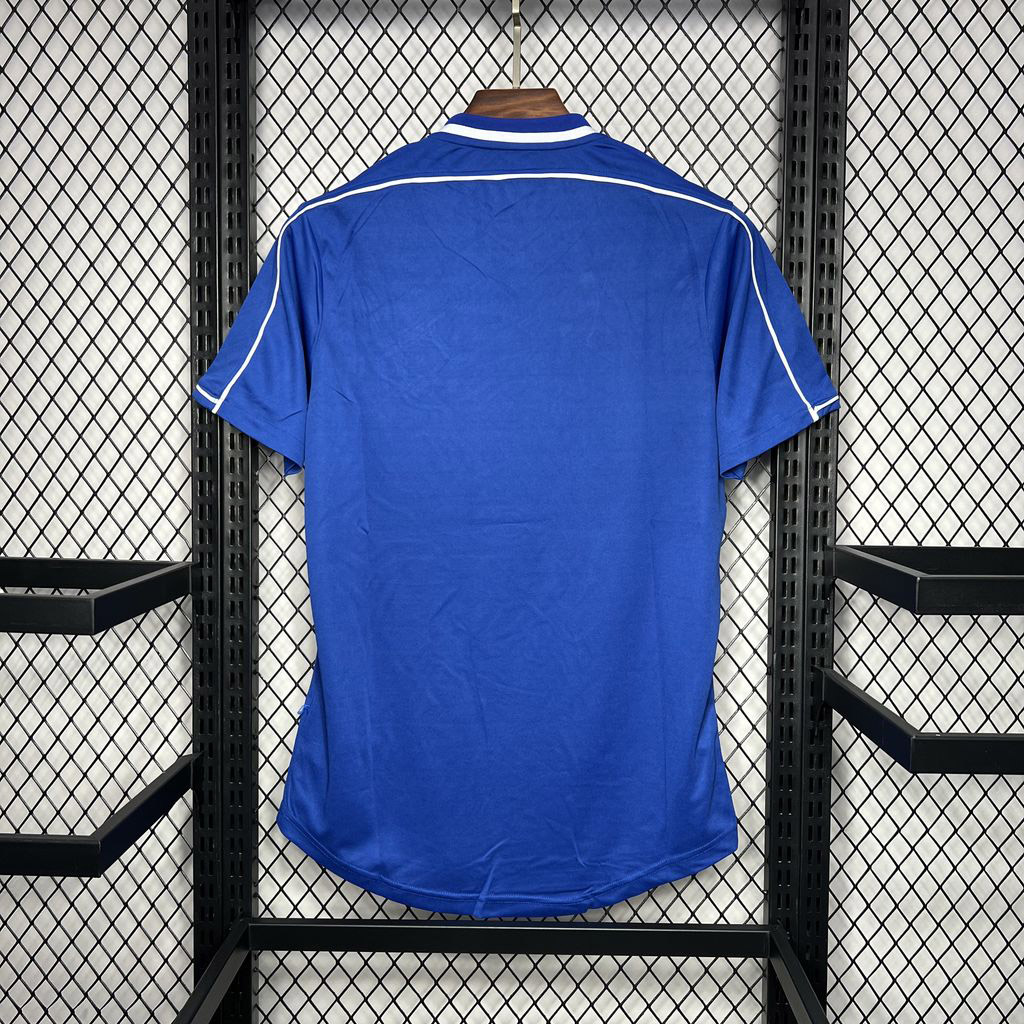 Rangers FC Retro Soccer Jersey Home Custom Shirt 1999-00