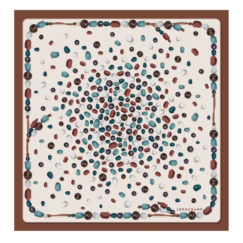 Perles de Paris Silk scarf 50