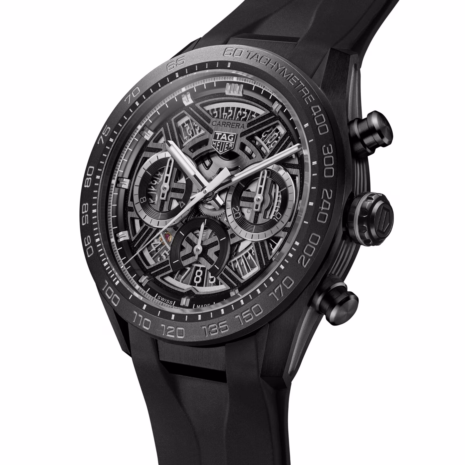 [2026 Mirror Grade]TAG Heuer Carrera Chronograph Extreme Sport 44mm Mens Watch Black CBU2080.FT6272