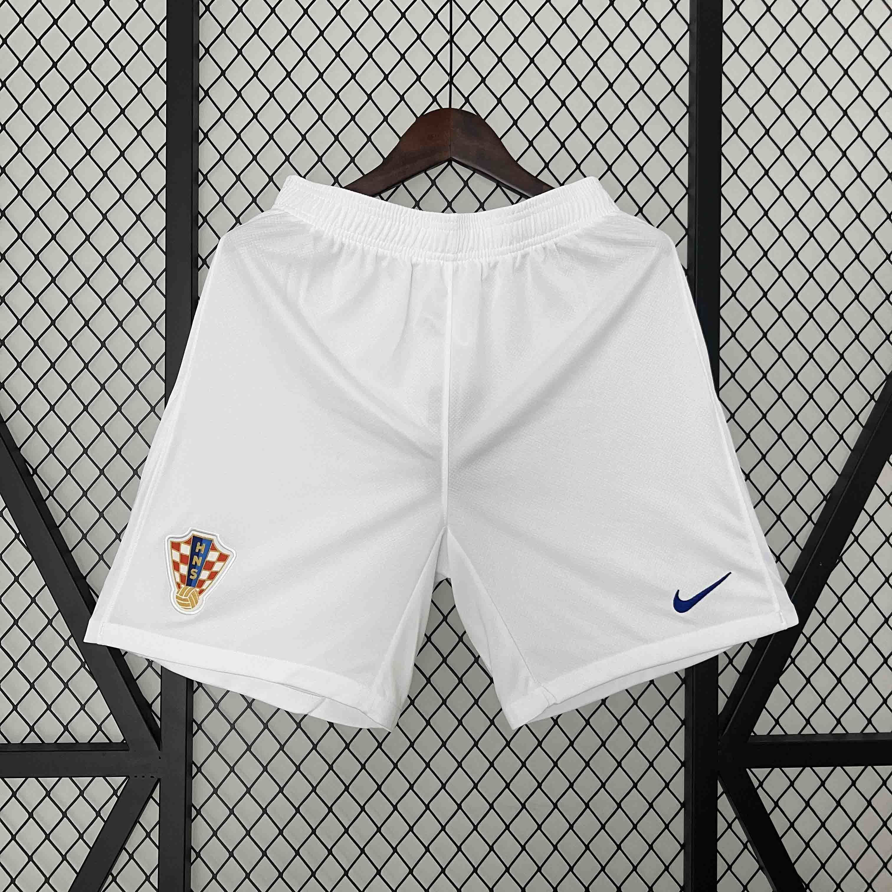 Croatia Soccer Jersey Home Custom Shorts EURO 2024