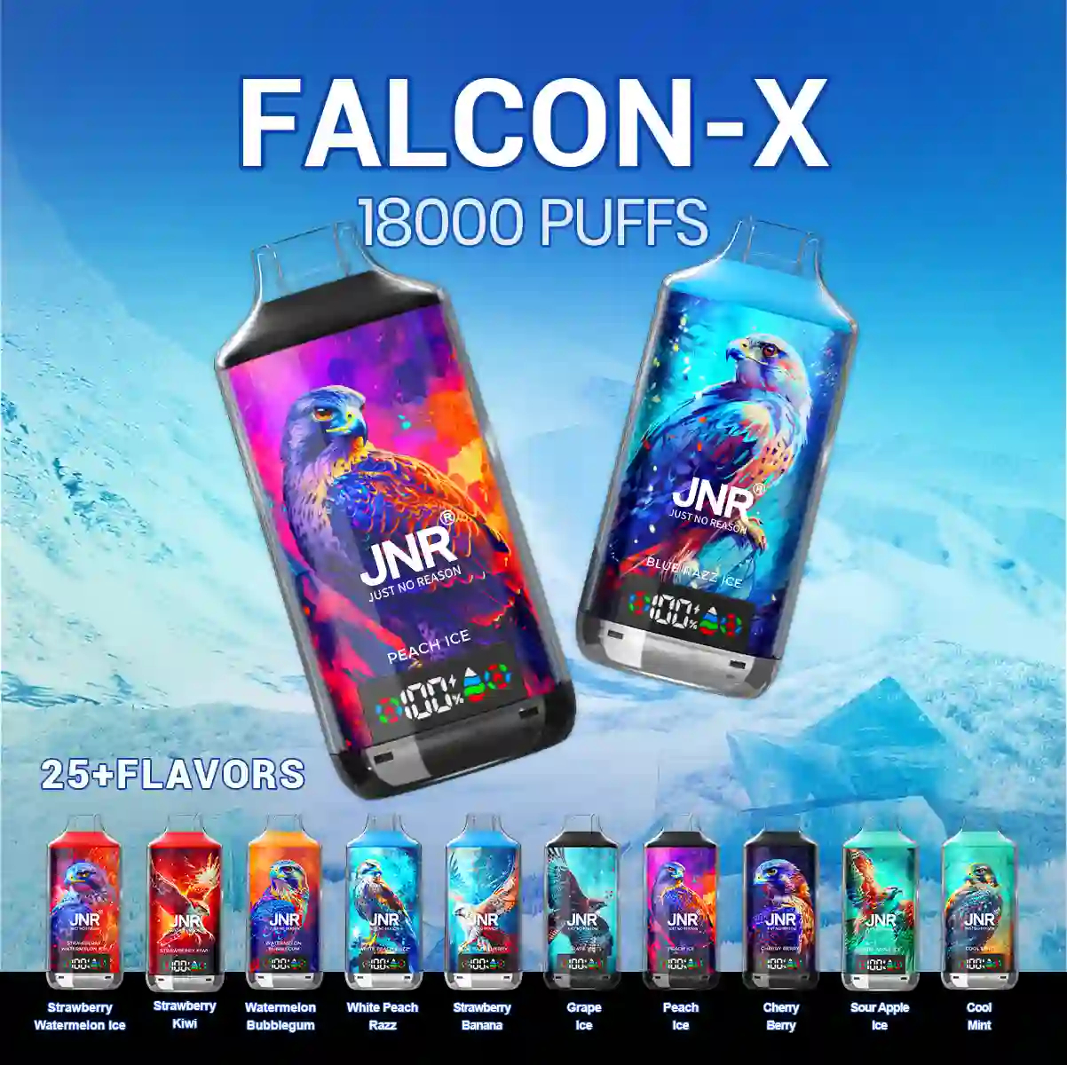 Falcon X 18000 Puffs Disposable Vape
