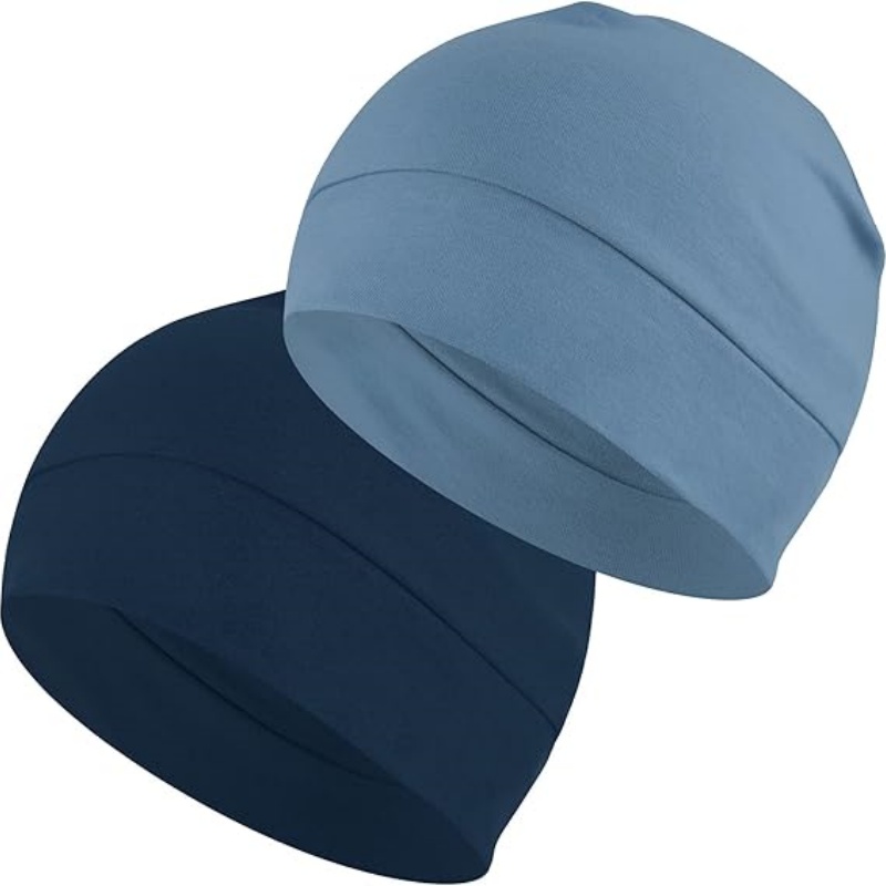Headshion Cotton Skull Caps for Men Women