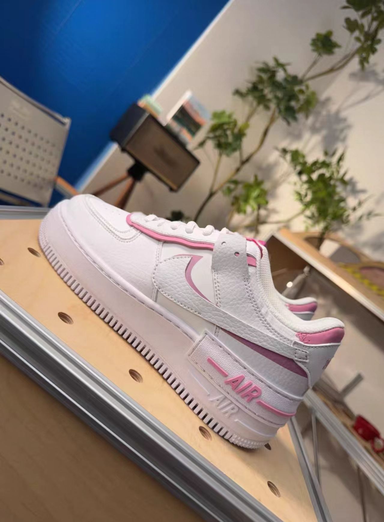 Nike Air Force 1 Shadow "White/Pink"