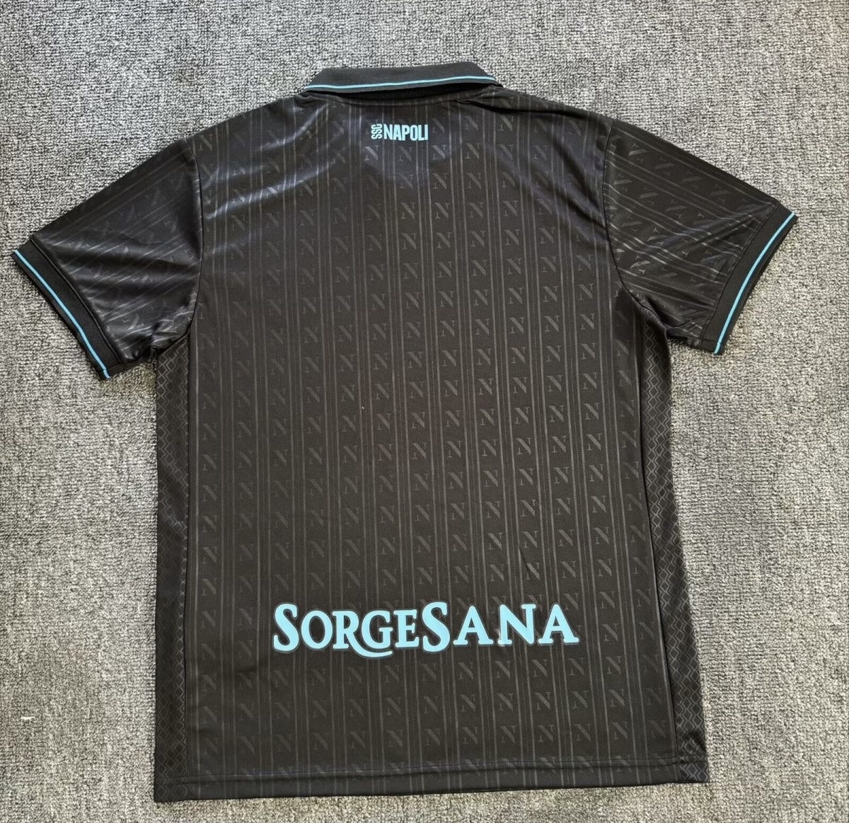 Napoli Soccer Jersey Third Away Custom Shirt 2025-26