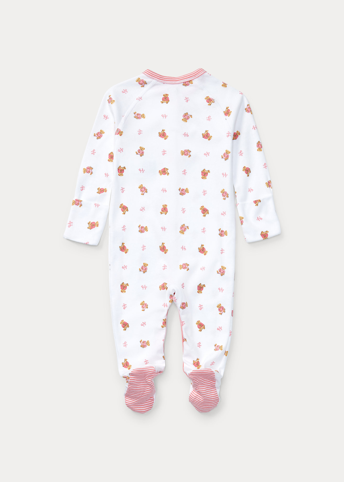 Polo Bear Cotton Footed Coverall