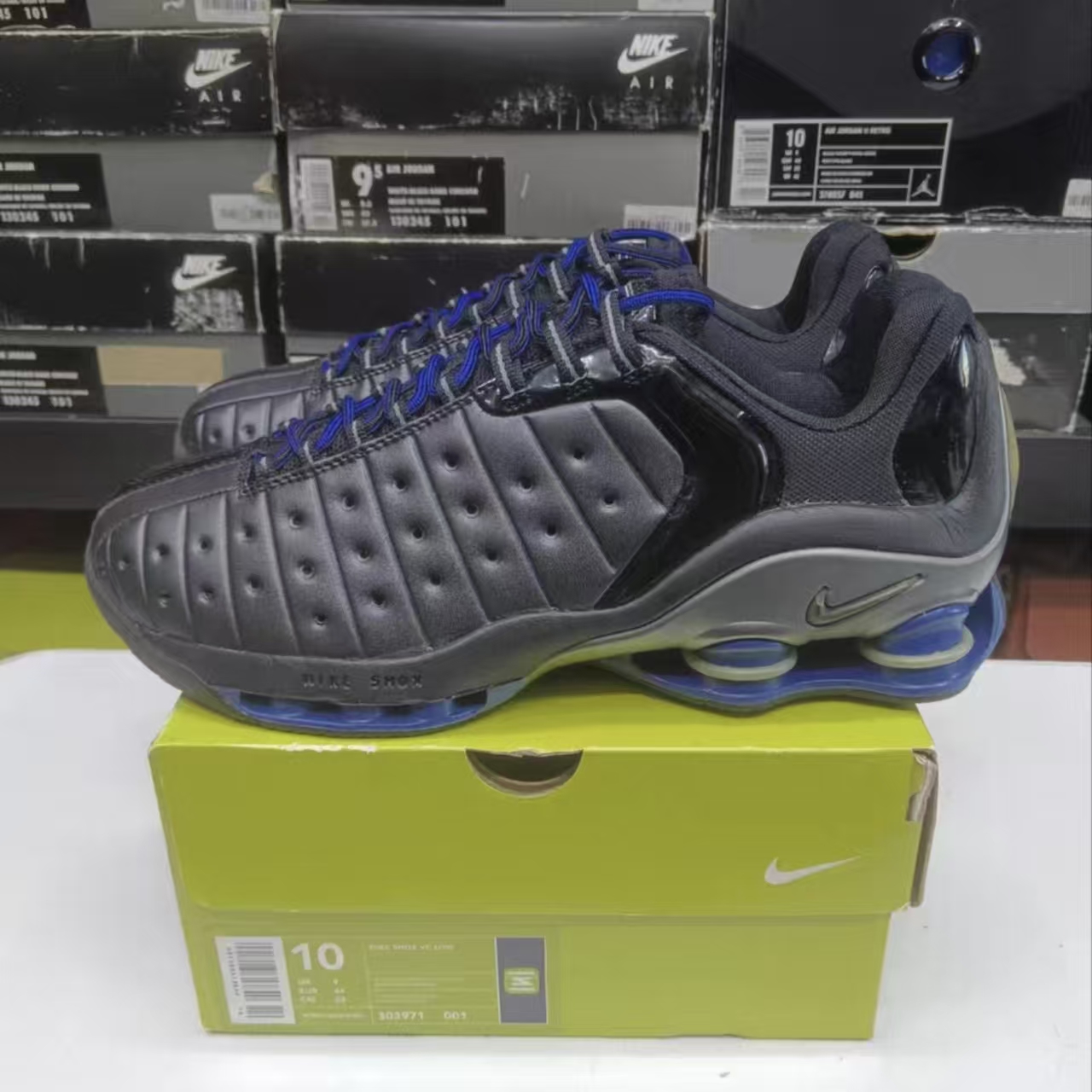 Nike Shox VC Low Black Royal Blue