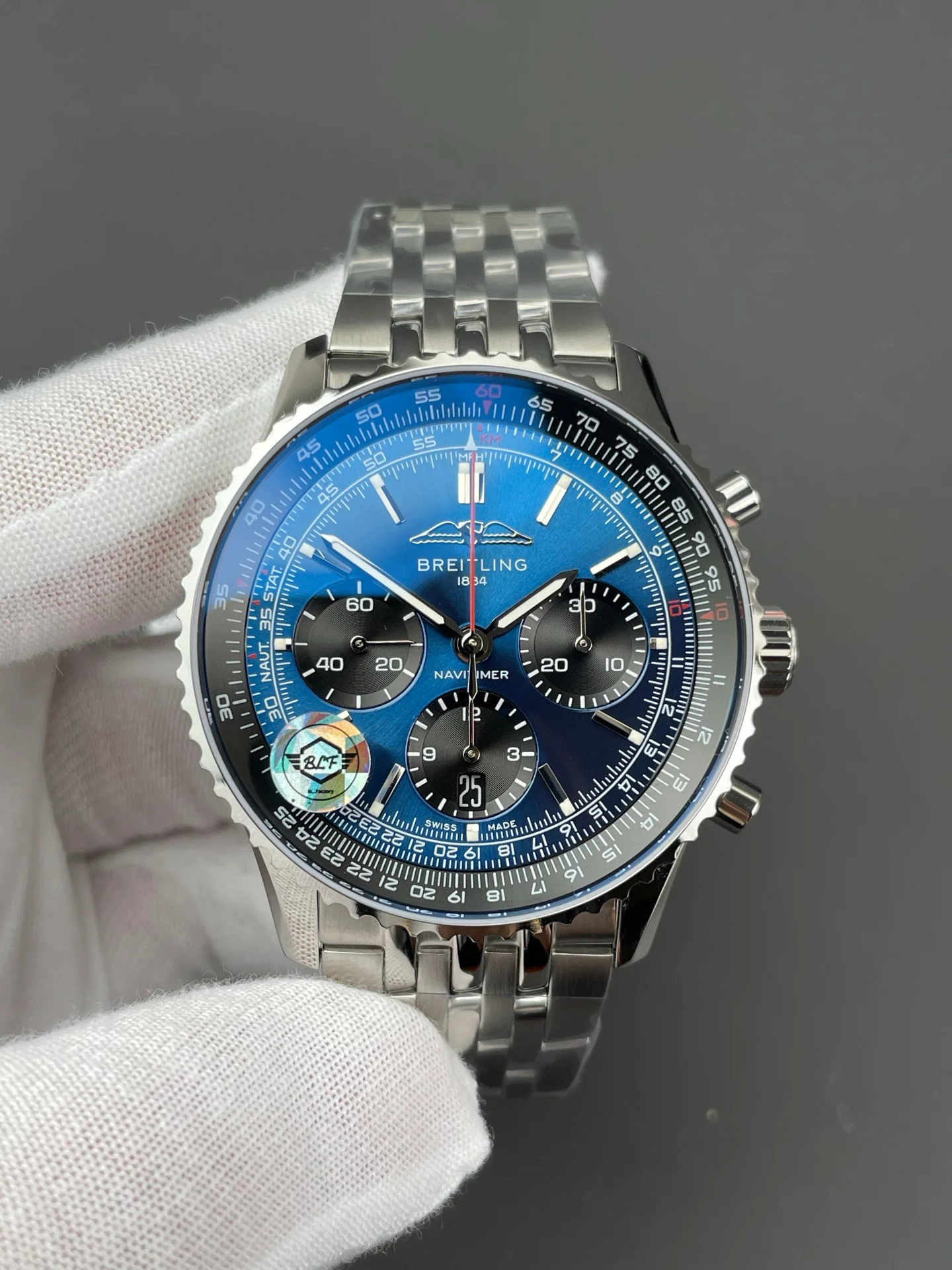 Breitling Chronomat B01 Blue Dial