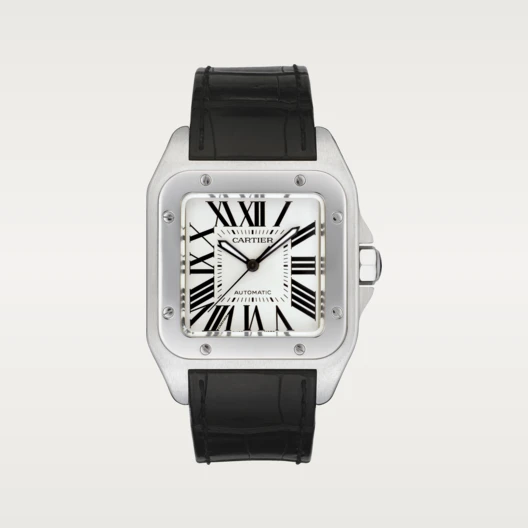 [2026 Mirror Grade]SANTOS 100 Silver Gray 38mm