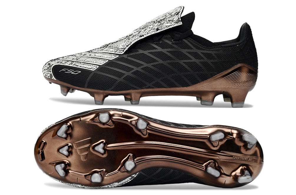 F50 shoelace fully knitted waterproof FG Football Shoes
