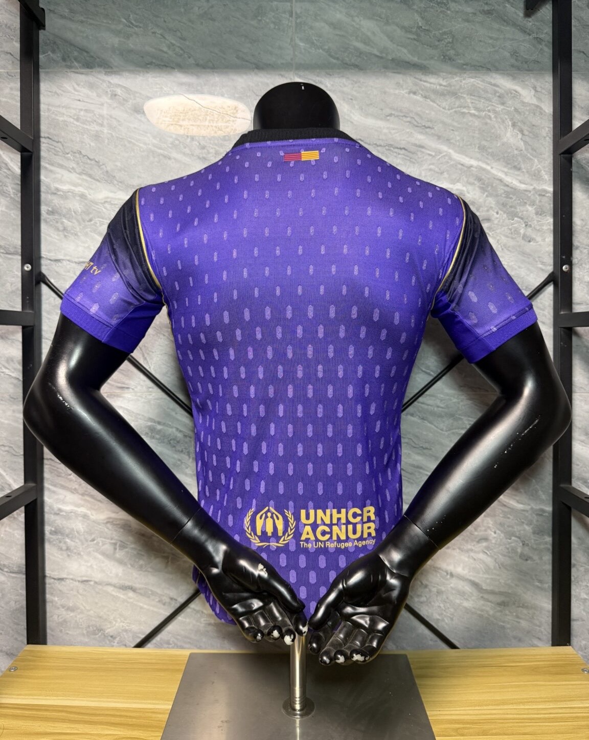 Barcelona Authentic Soccer Jersey Away Purple Shirt 2026/27