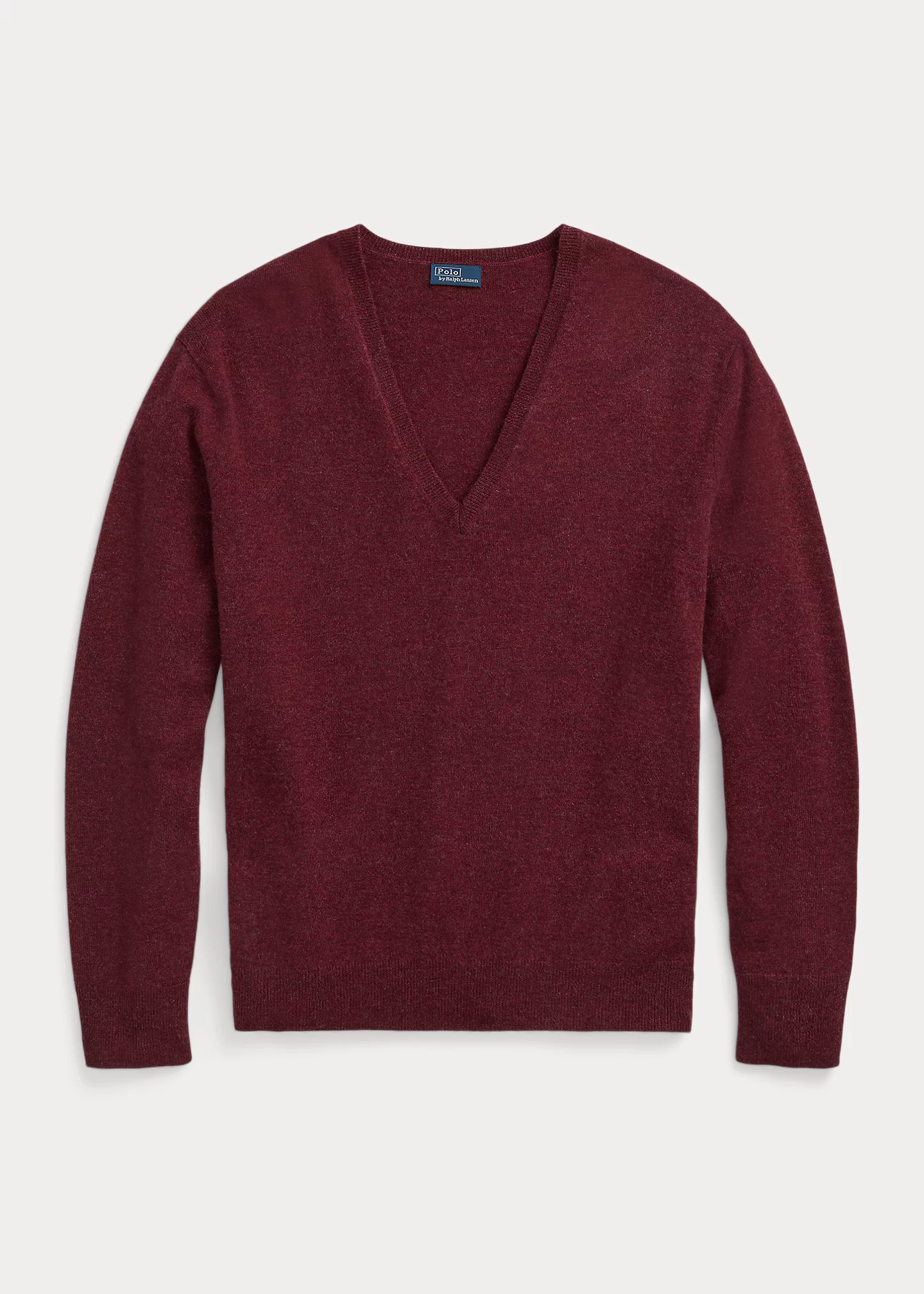 Relaxed Fit Cashmere V-Neck Sweater