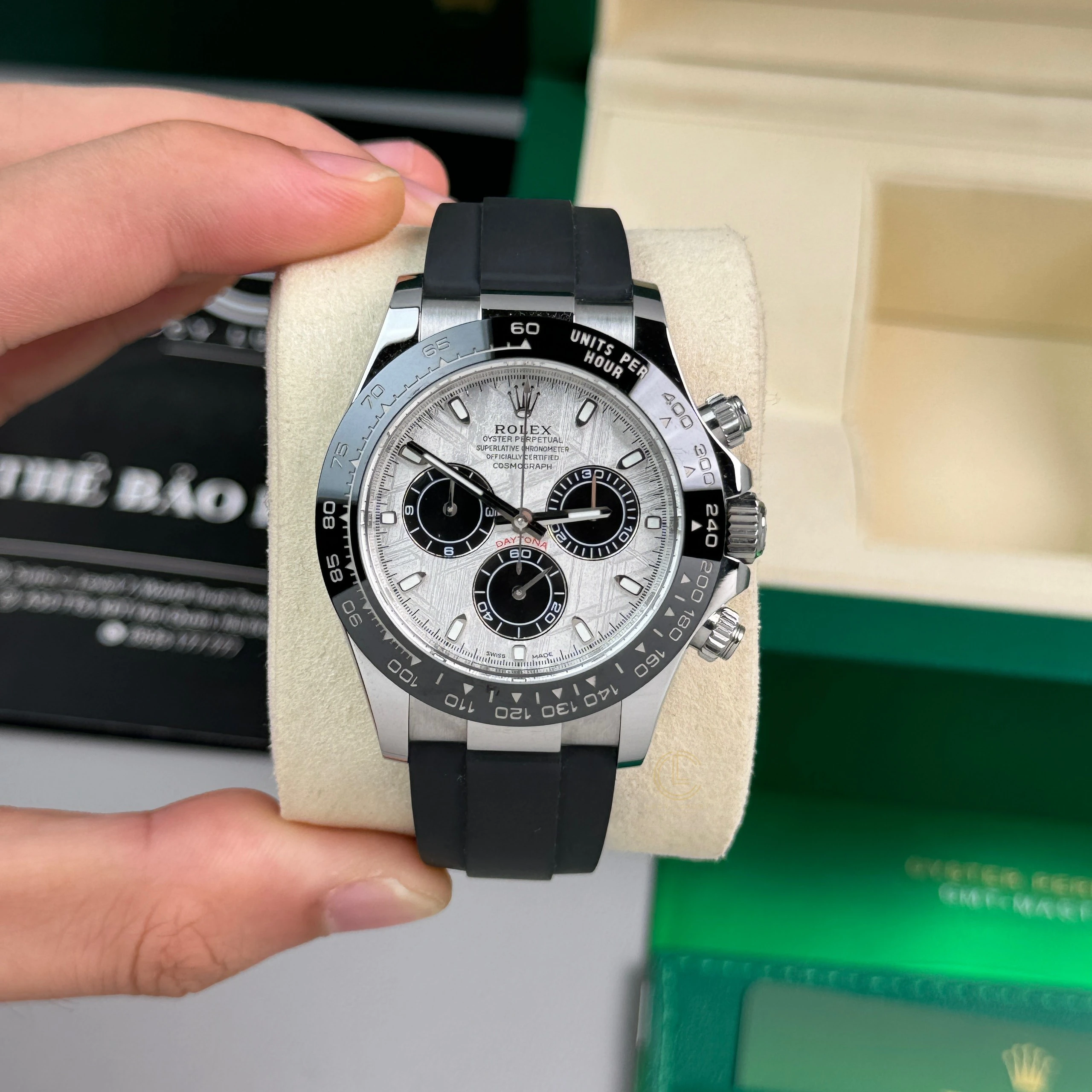 [2026 Mirror Grade]Rolex Cosmograph Daytona  UP Meteorite Dial m126519ln-0007