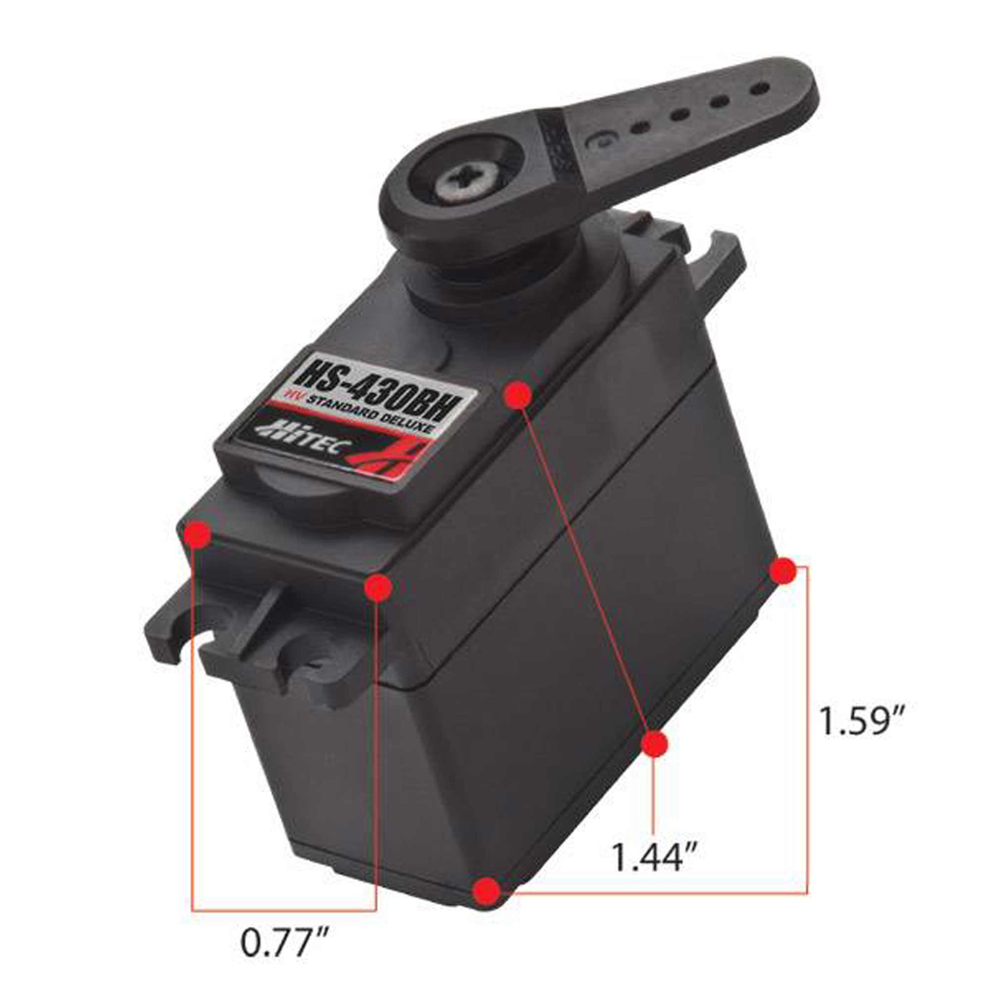 HS-430BH Standard Analog HV Deluxe Servo