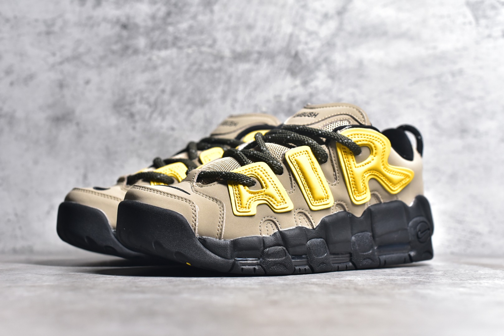 AMBUSH X NIKE AIR MORE UPTEMPO LOW LIMESTONE FB1299-200