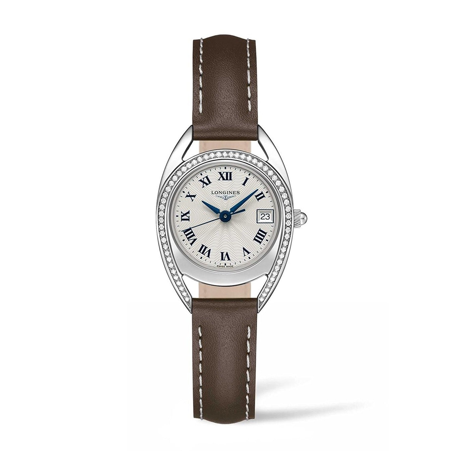[2026 Mirror Grade]Longines Women's L6.136.0.71.2 Equestrian Brown Leather Watch
