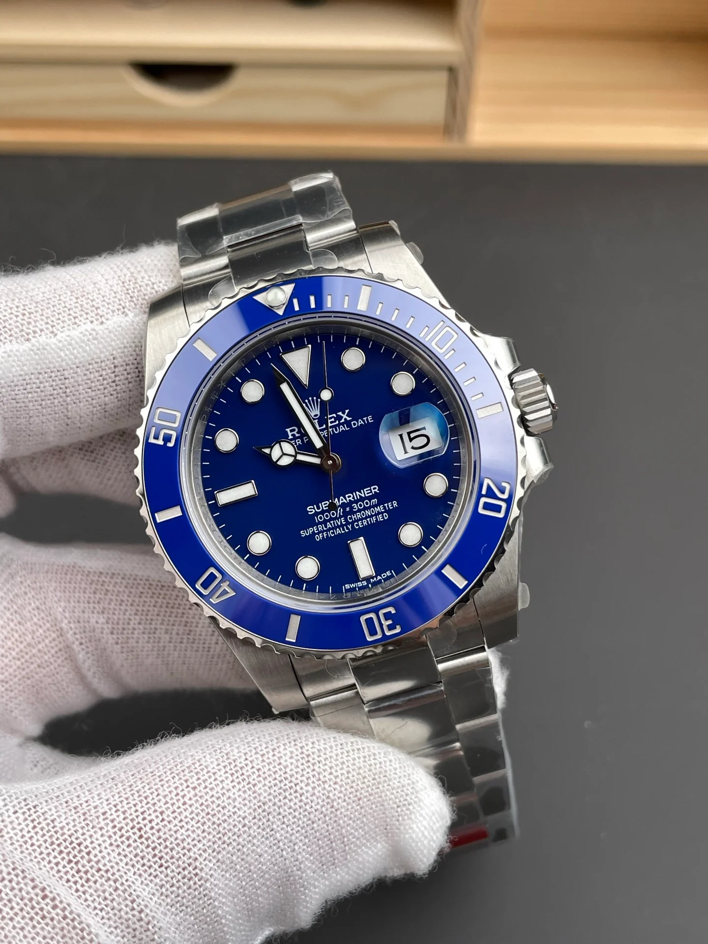 Blue Submariner