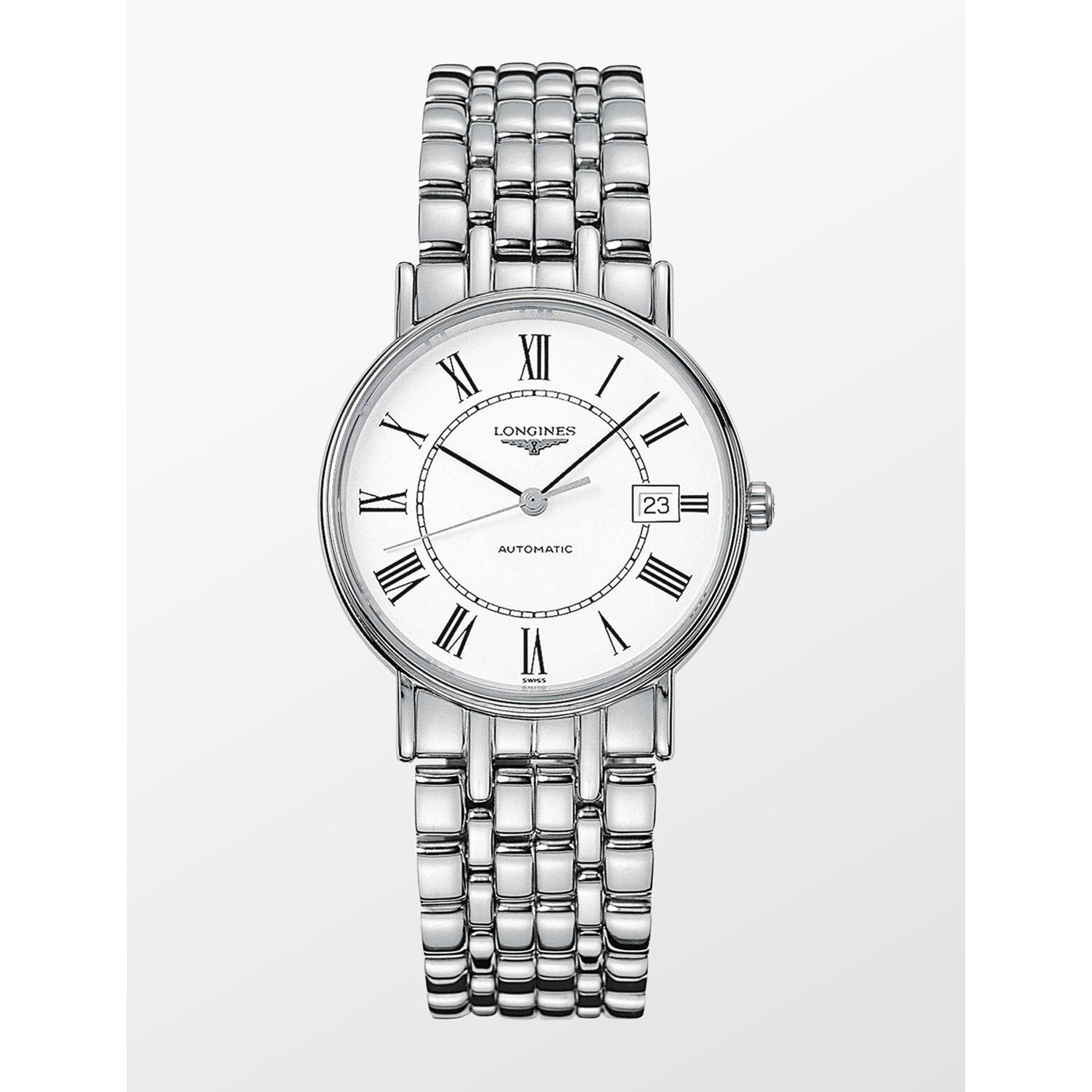 [2026 Mirror Grade]Longines Men's L4.821.4.11.6 Presence Stainless Steel Watch