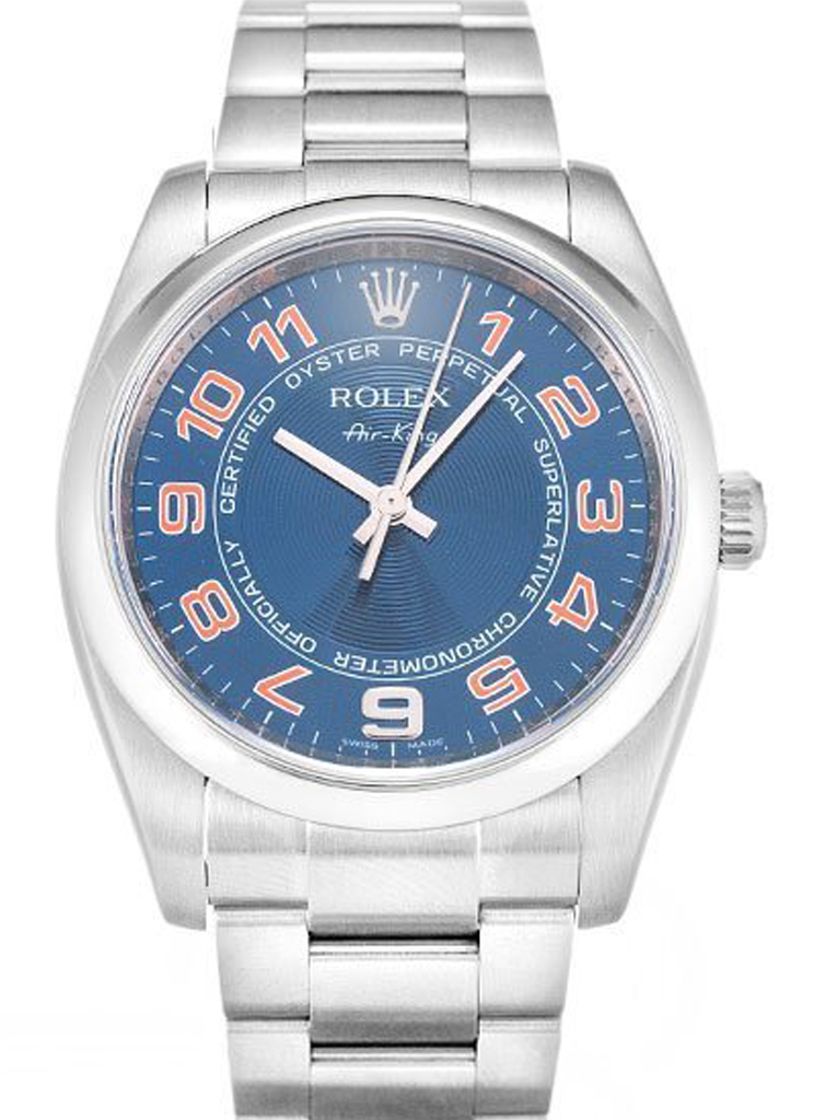 [2026 Mirror Grade]Rolex Air-King 34mm Blue Dial 114200