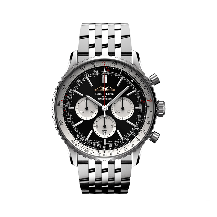 [2026 Mirror Grade]Breitling AB0137211B1A1 Navitimer B01 Black Dial
